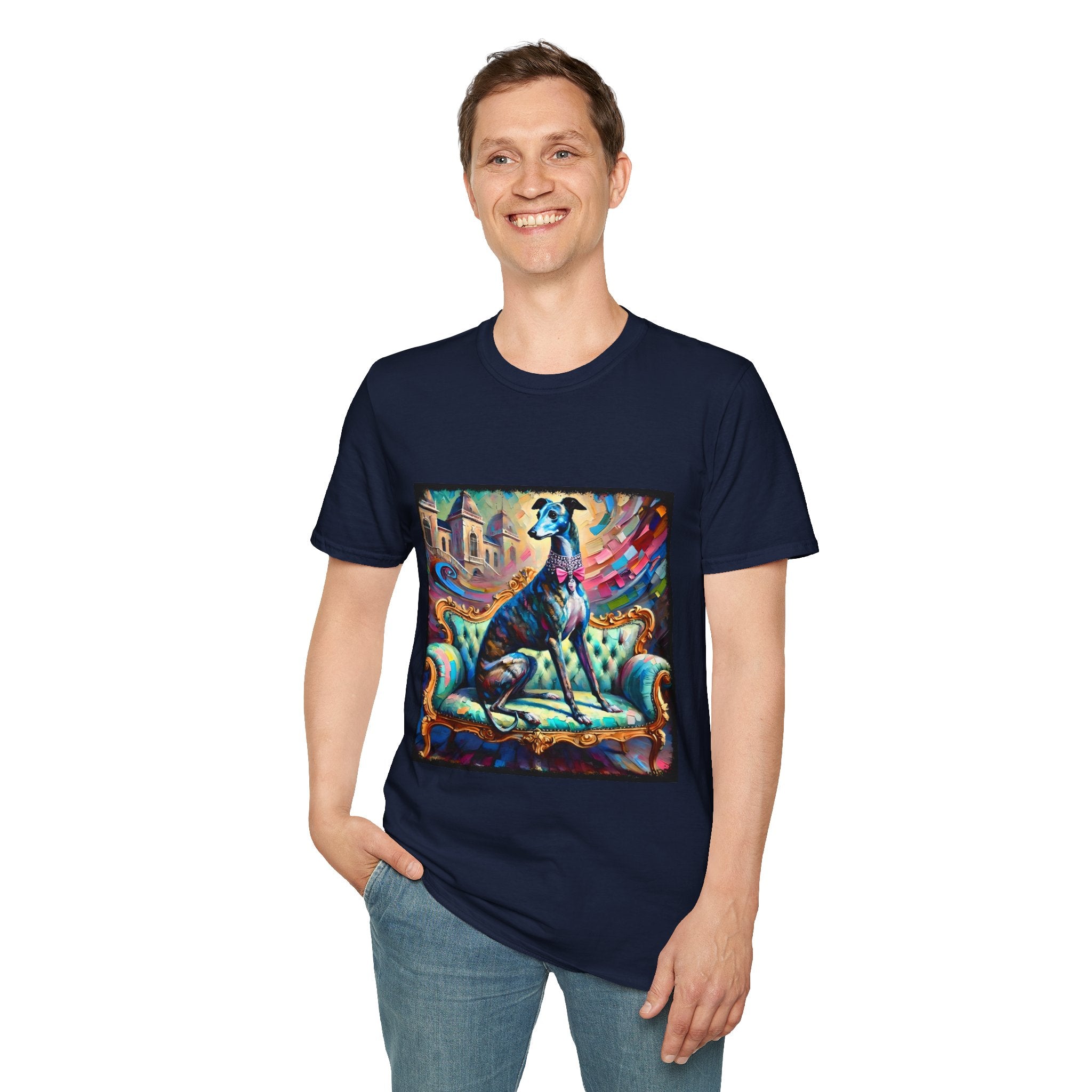 Greyhound Diamond Princess Classic | Unisex Dog T-Shirt