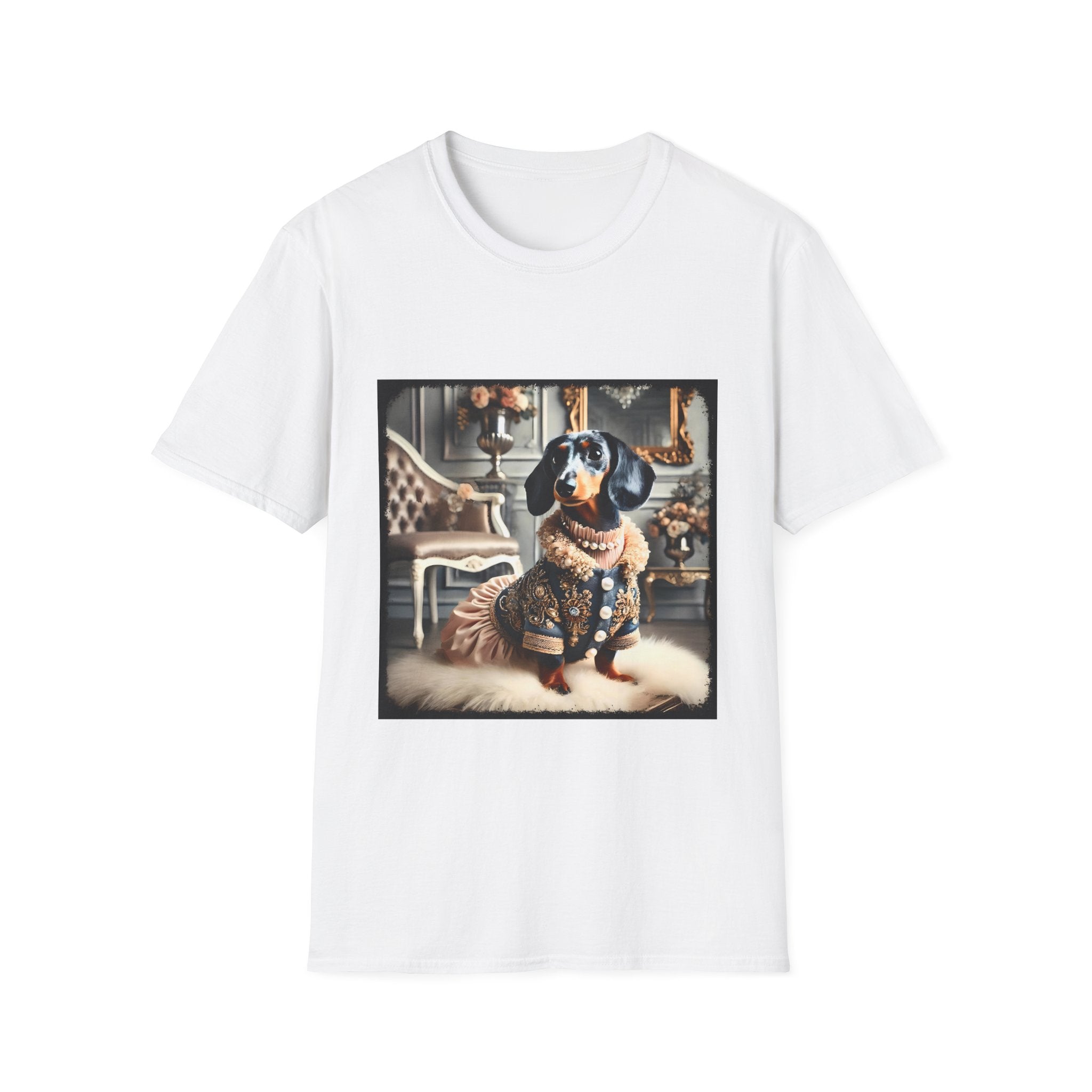 Dachshund Regal Muse | Unisex Dog T-Shirt
