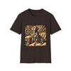 Labrador Retriever Warm Diamond Swirl | Unisex Dog T-Shirt