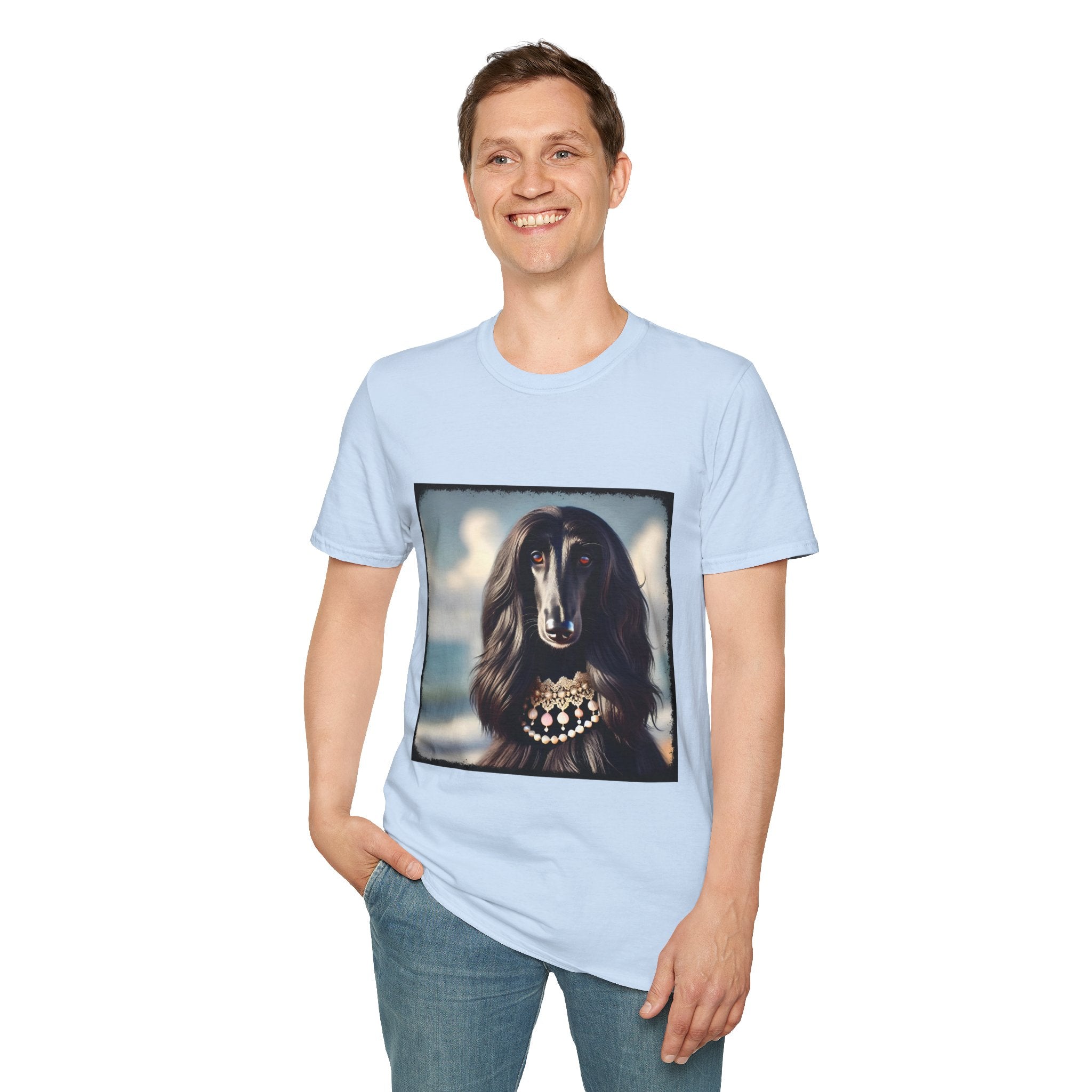 Afghan Hound Beach Bombshell | Unisex Dog T-Shirt