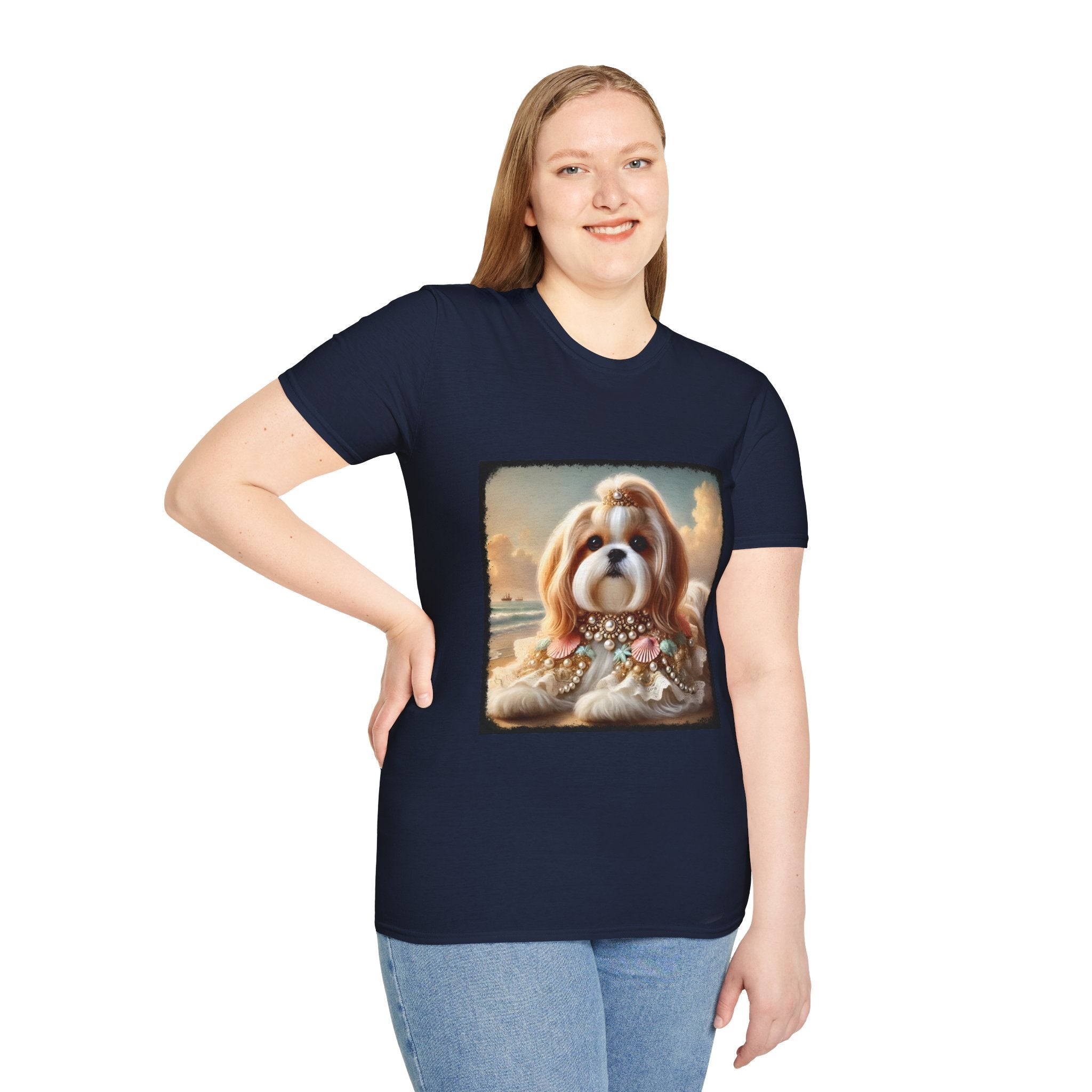 Shih Tzu Beach Babe | Unisex Dog T-Shirt