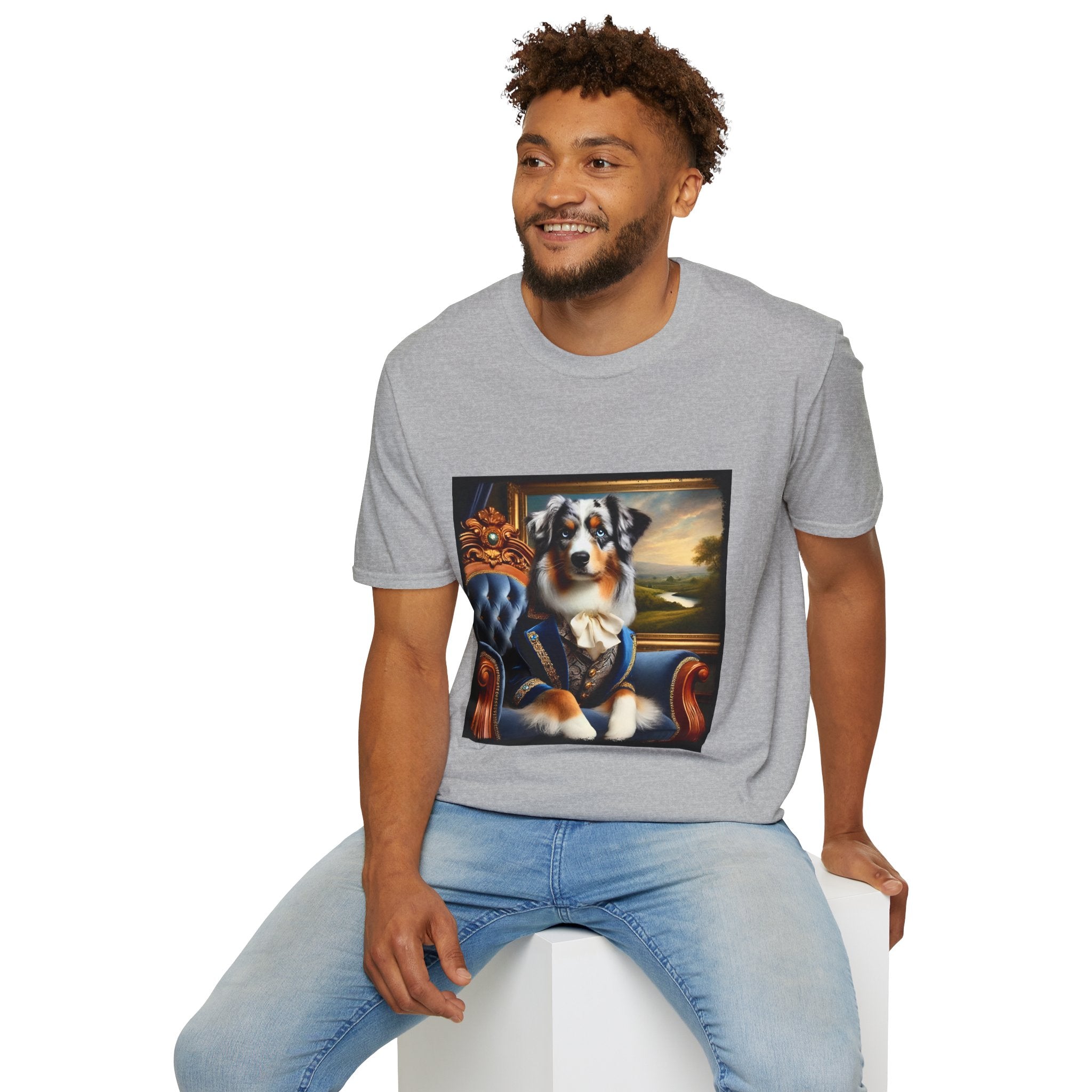 Autralian Shepherd Tailored Tail | Unisex Dog T-Shirt