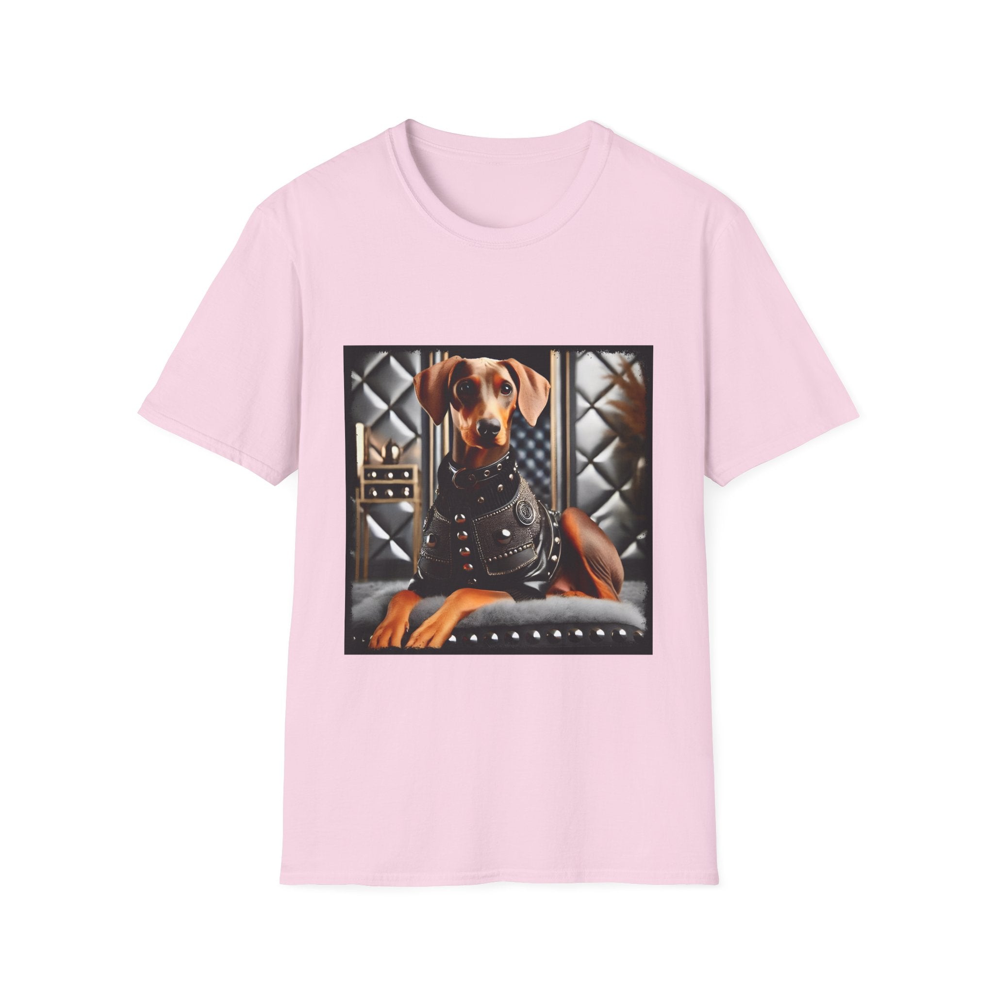 Doberman Pinscher Rock Rich | Unisex Dog T-Shirt