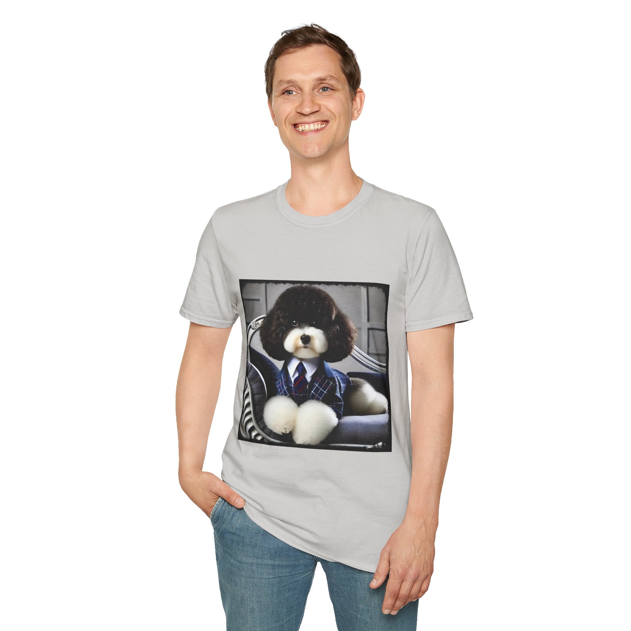 Poodle Dapper Dude| Unisex Dog T-Shirt
