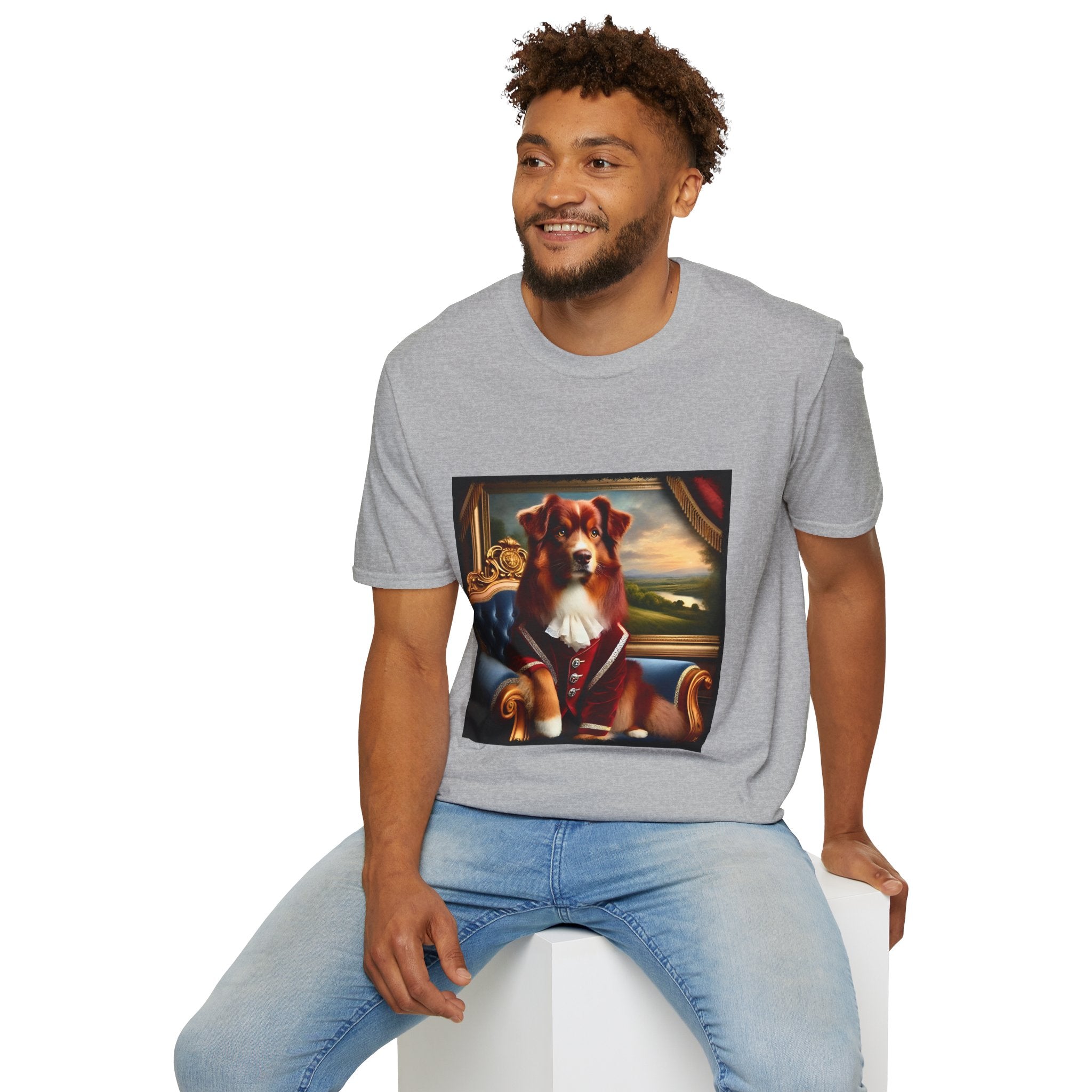 Australian Shepherd Loyal Gentleman | Unisex Dog T-Shirt