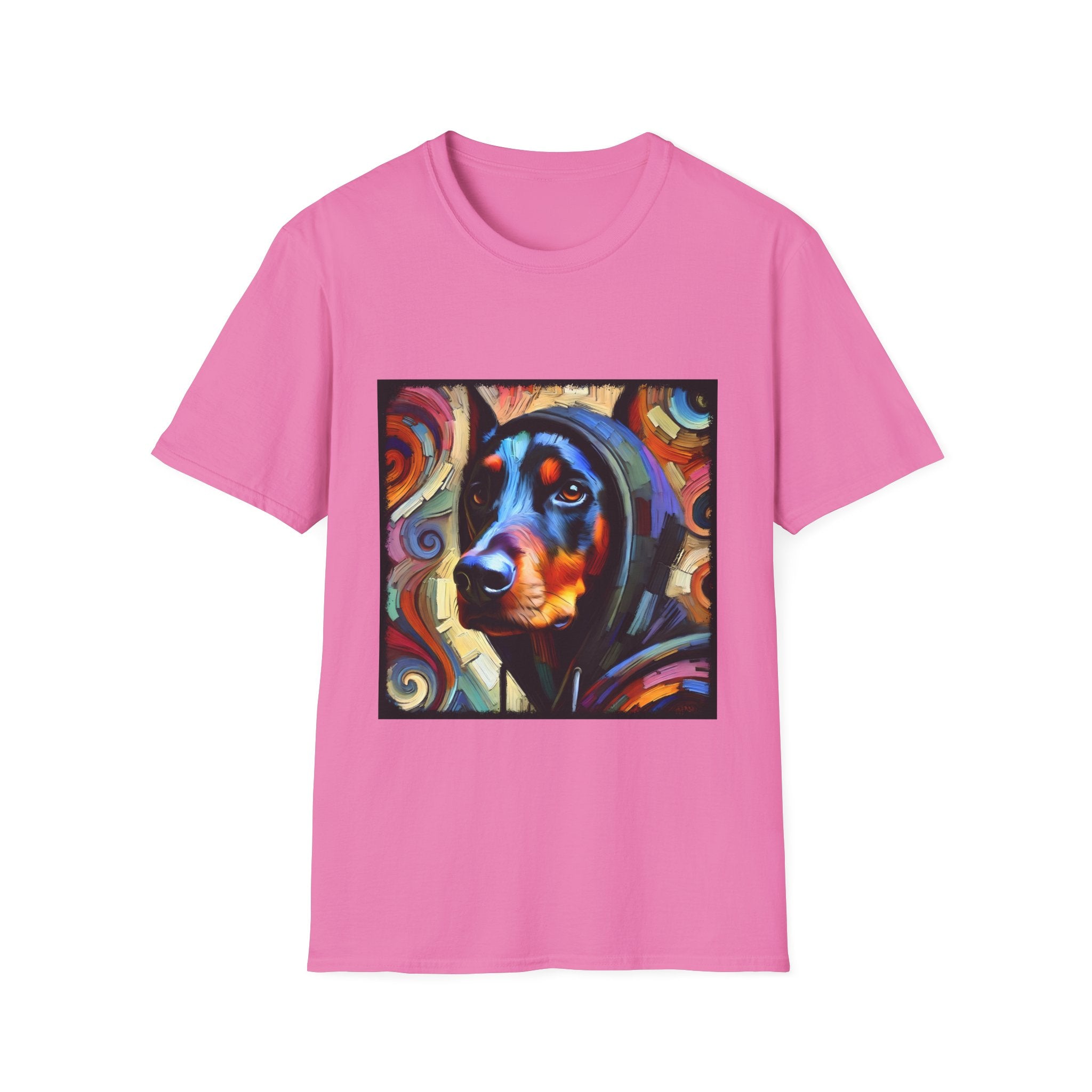Doberman Pinscher Relaxed Swirl | Unisex Dog T-Shirt