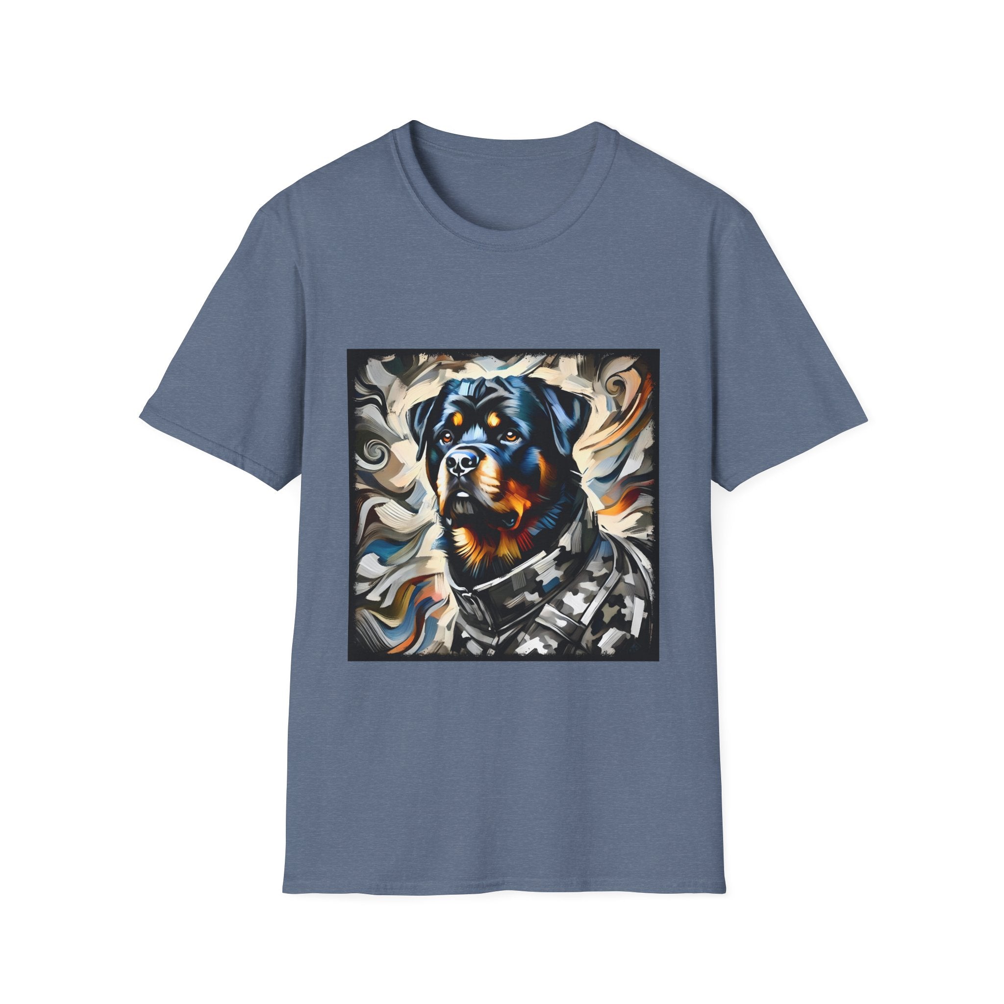 Rottweiler Bold Camo Classic | Unisex Dog T-Shirt