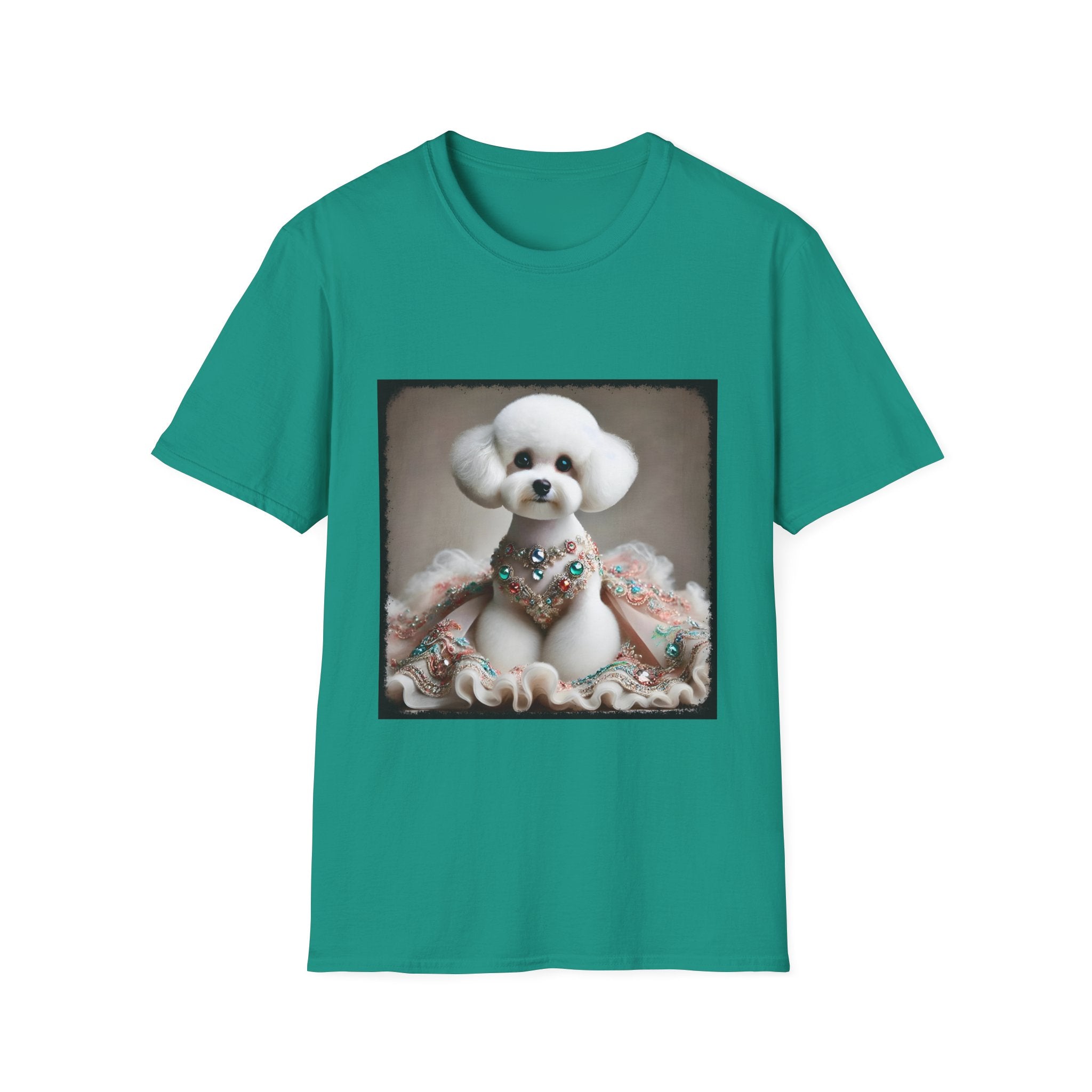 Bichon Frise Jeweled Beauty | Unisex Dog T-Shirt
