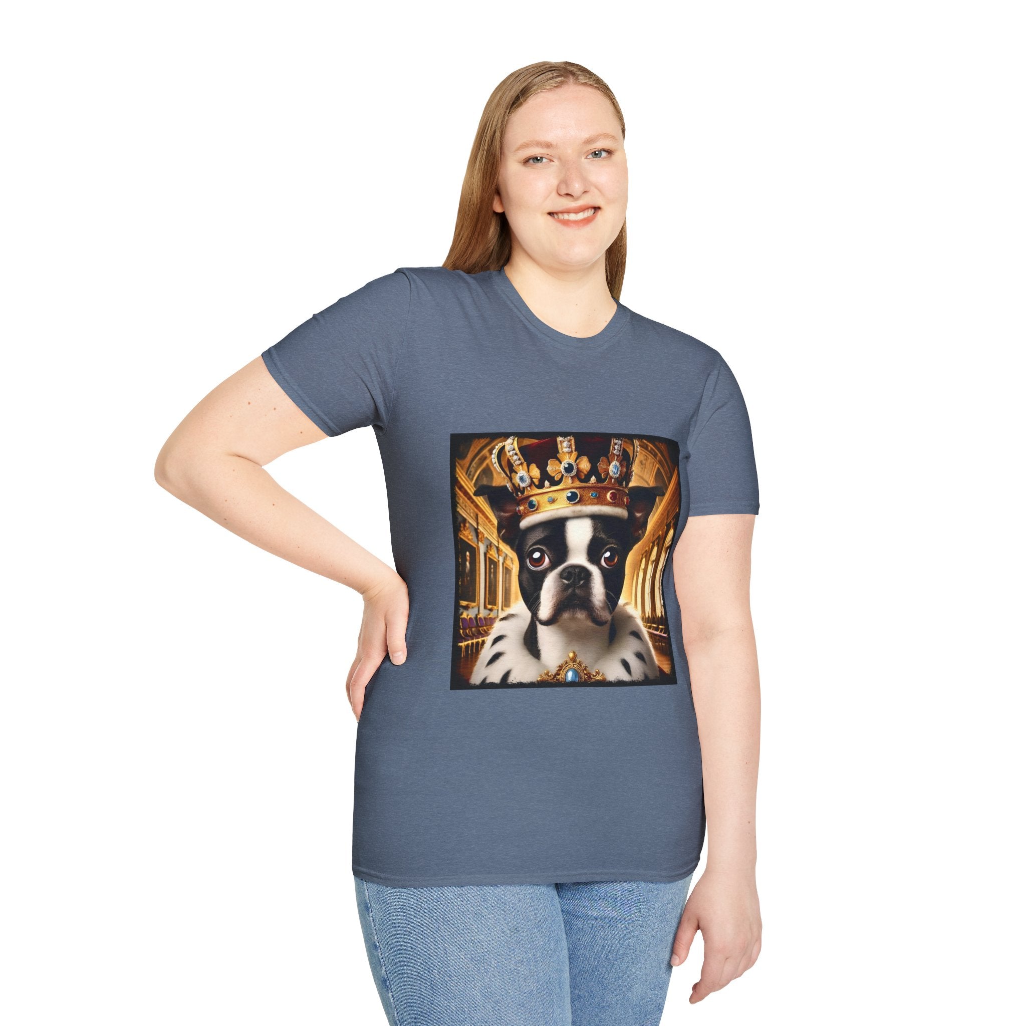Boston Terrier Royal Flex | Unisex Dog T-Shirt