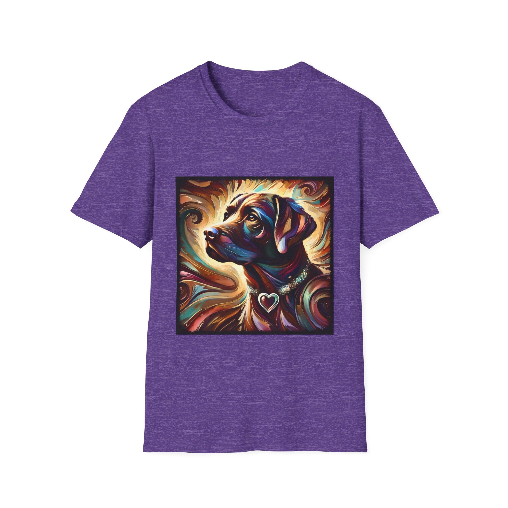 Labrador Retriever Warm Heart Swirl | Unisex Dog T-Shirt