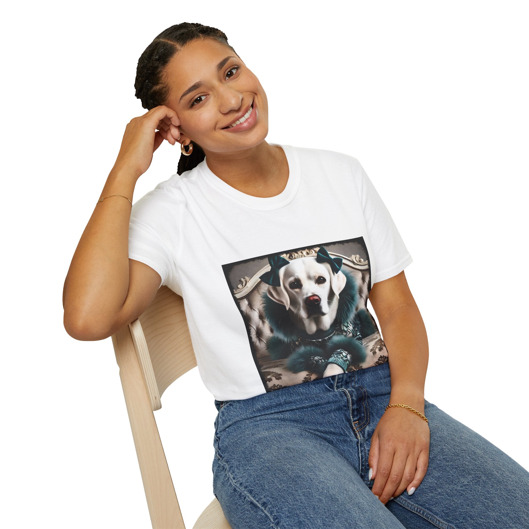 Labrador Retriever Fierce Chic | Unisex Dog T-Shirt