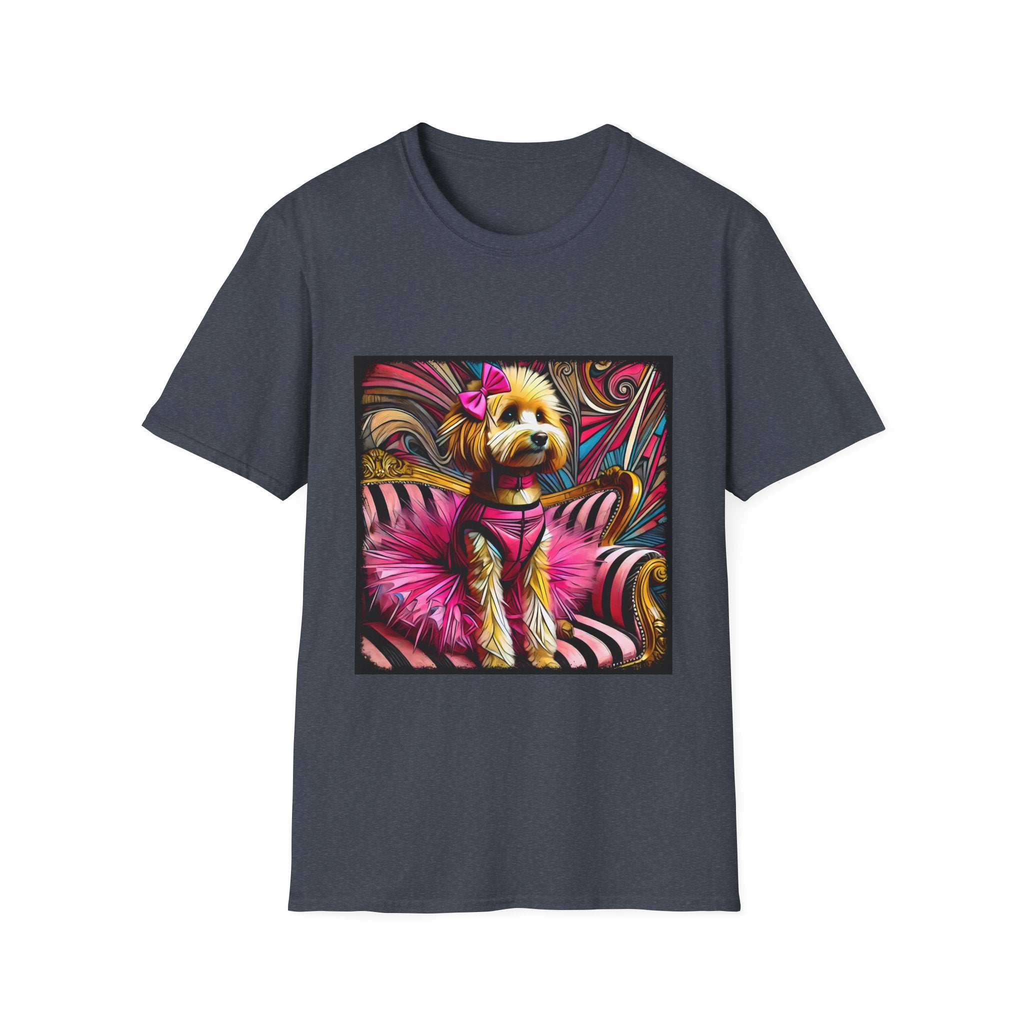 Goldendoodle Pink Rocker | Unisex Dog T-Shirt