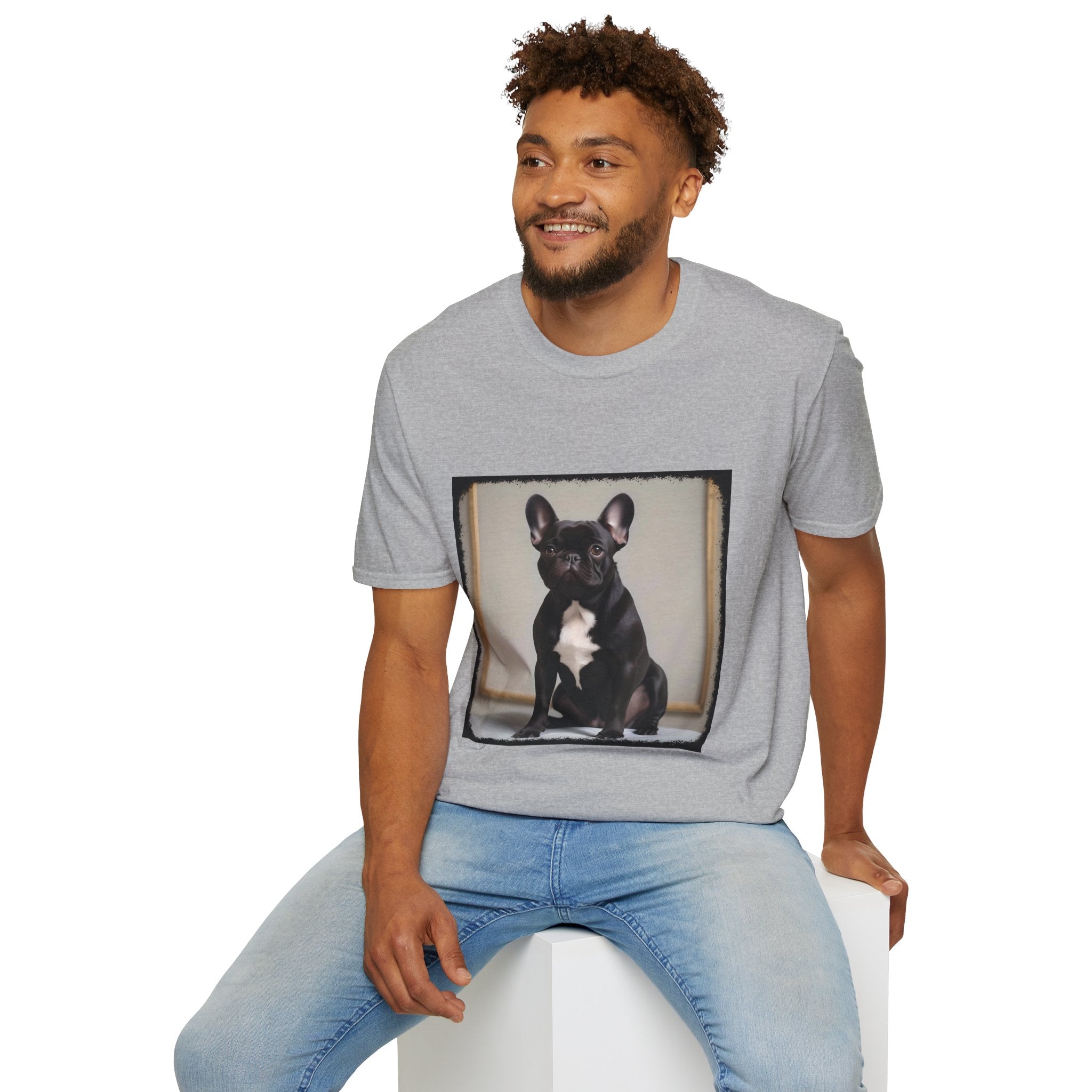 French Bulldog Classic Portrait | Unisex Dog T-Shirt