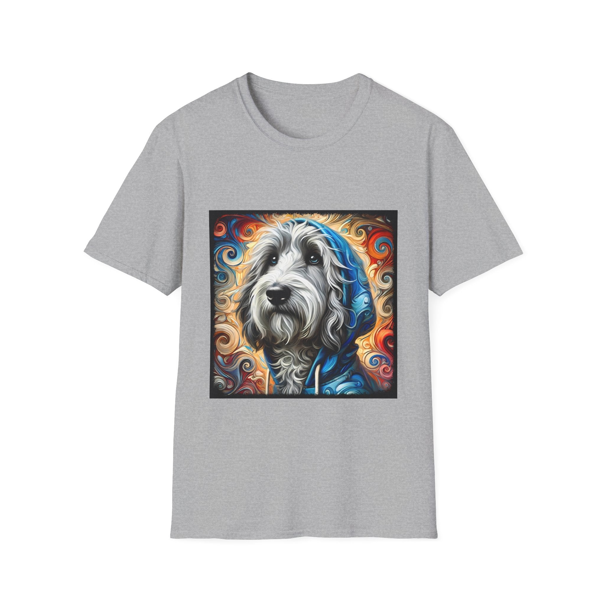 Sheepadoodle Urban Swirl | Unisex Dog T-Shirt