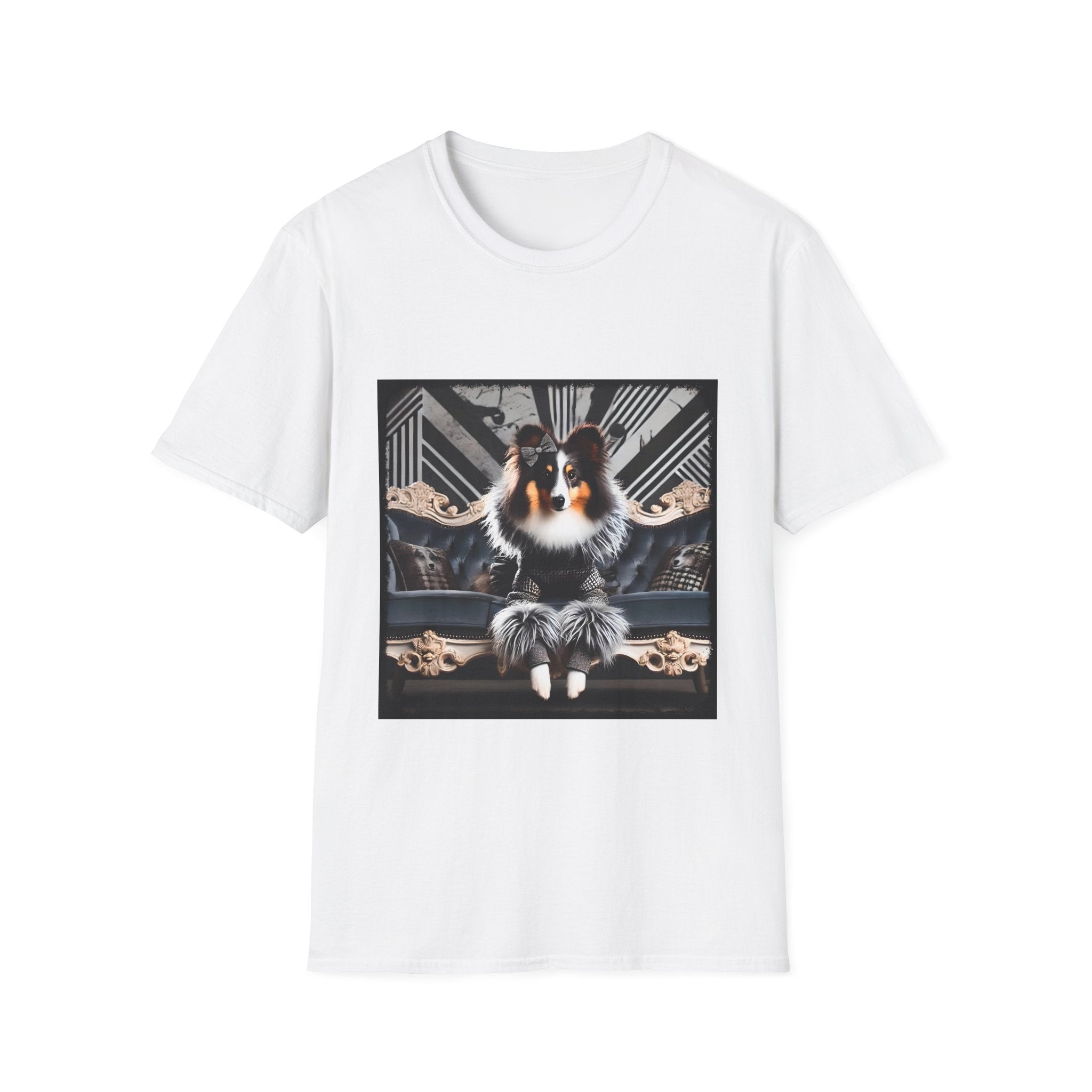 Shetland Sheepdog Fashion Icon | Unisex Dog T-Shirt