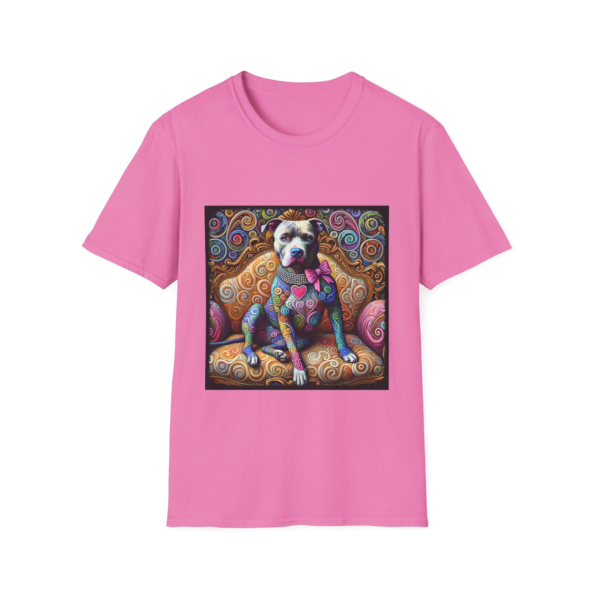 American Pit Bull Terrier Love Swirl | Unisex Dog T-Shirt