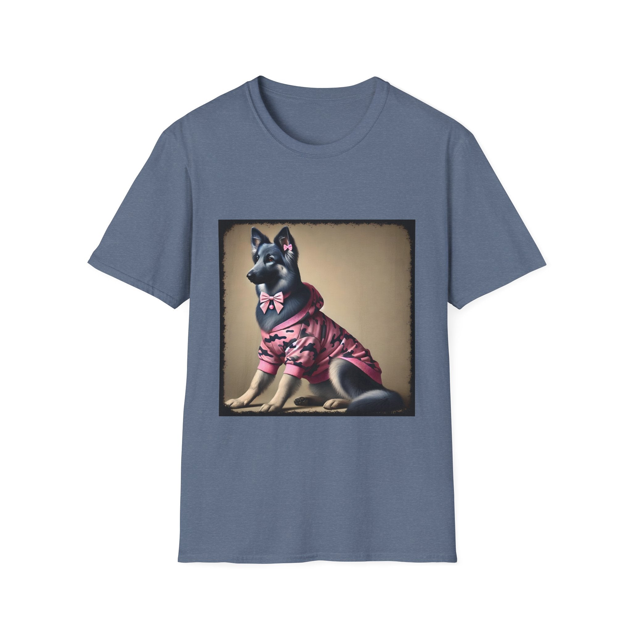 German Shepherd Camo Cutie | Unisex Dog T-Shirt