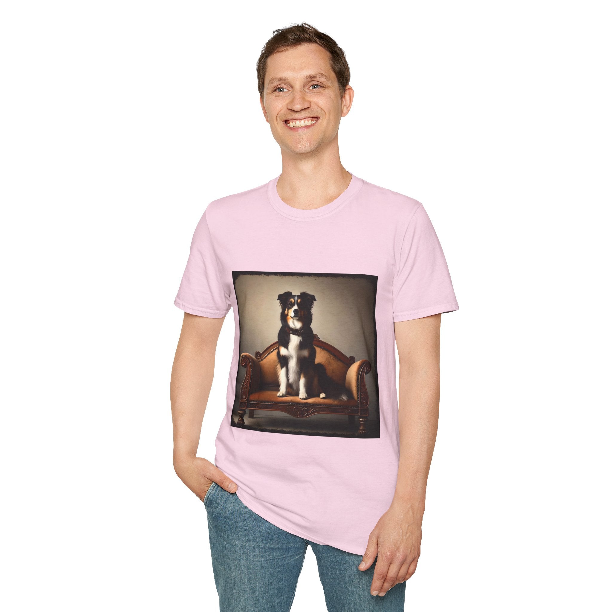 Border Collie Dapper Duke | Unisex Dog T-Shirt