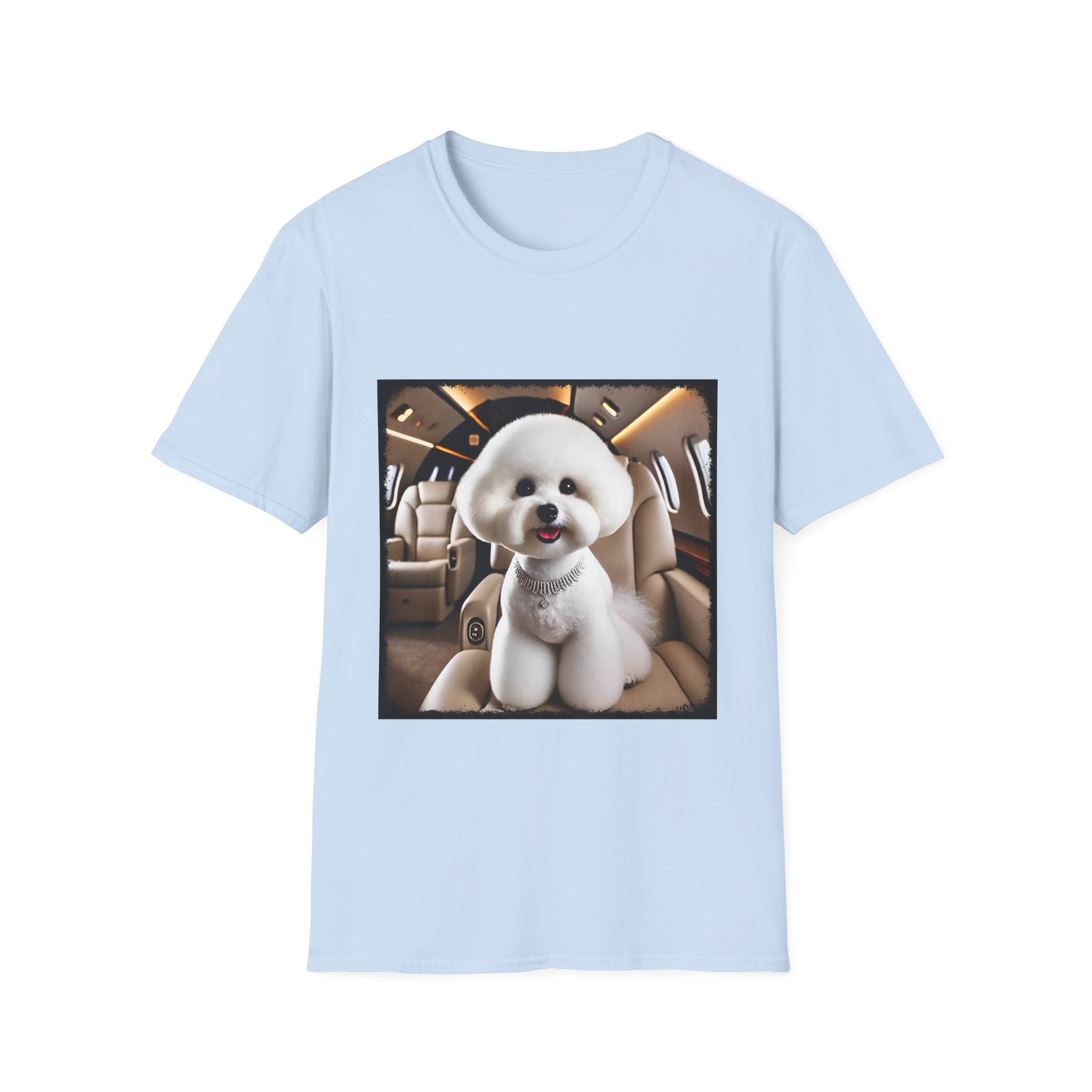 Bichon Frise Friendly Flier | Unisex Dog T-Shirt