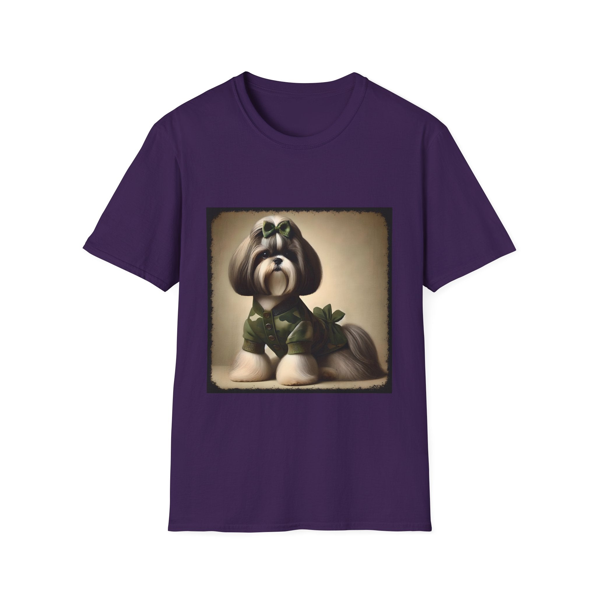 Shih Tzu Camo Cutie II | Unisex Dog T-Shirt