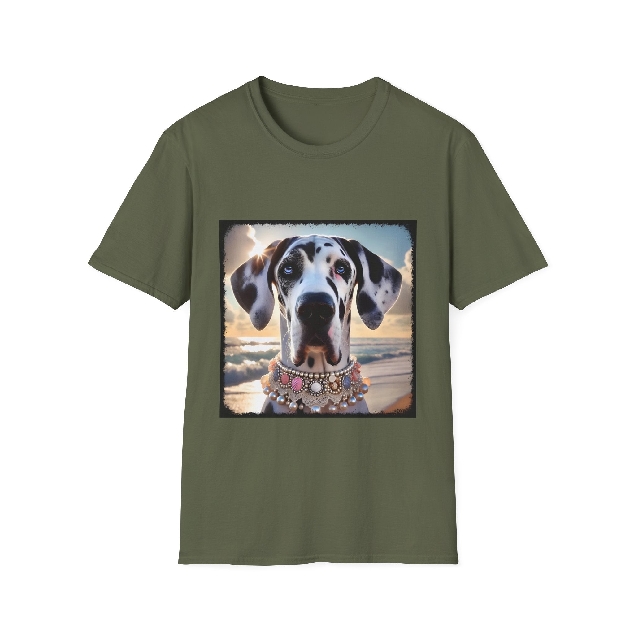 Great Dane Beach Babe | Unisex Dog T-Shirt