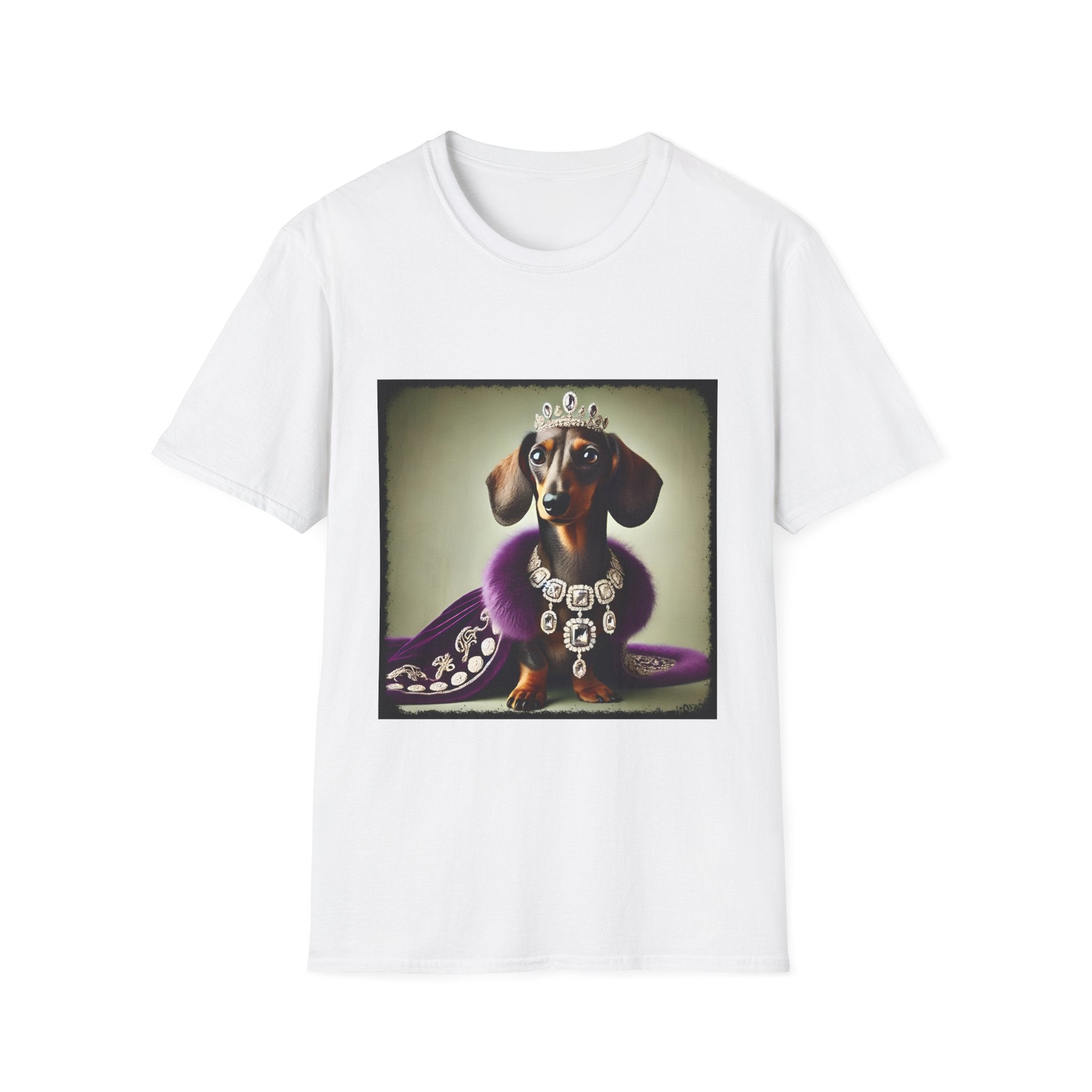 Dachshund Shrinking Violet | Unisex Dog T-Shirt