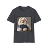 Pomeranian Pure Denim | Unisex Dog T-Shirt