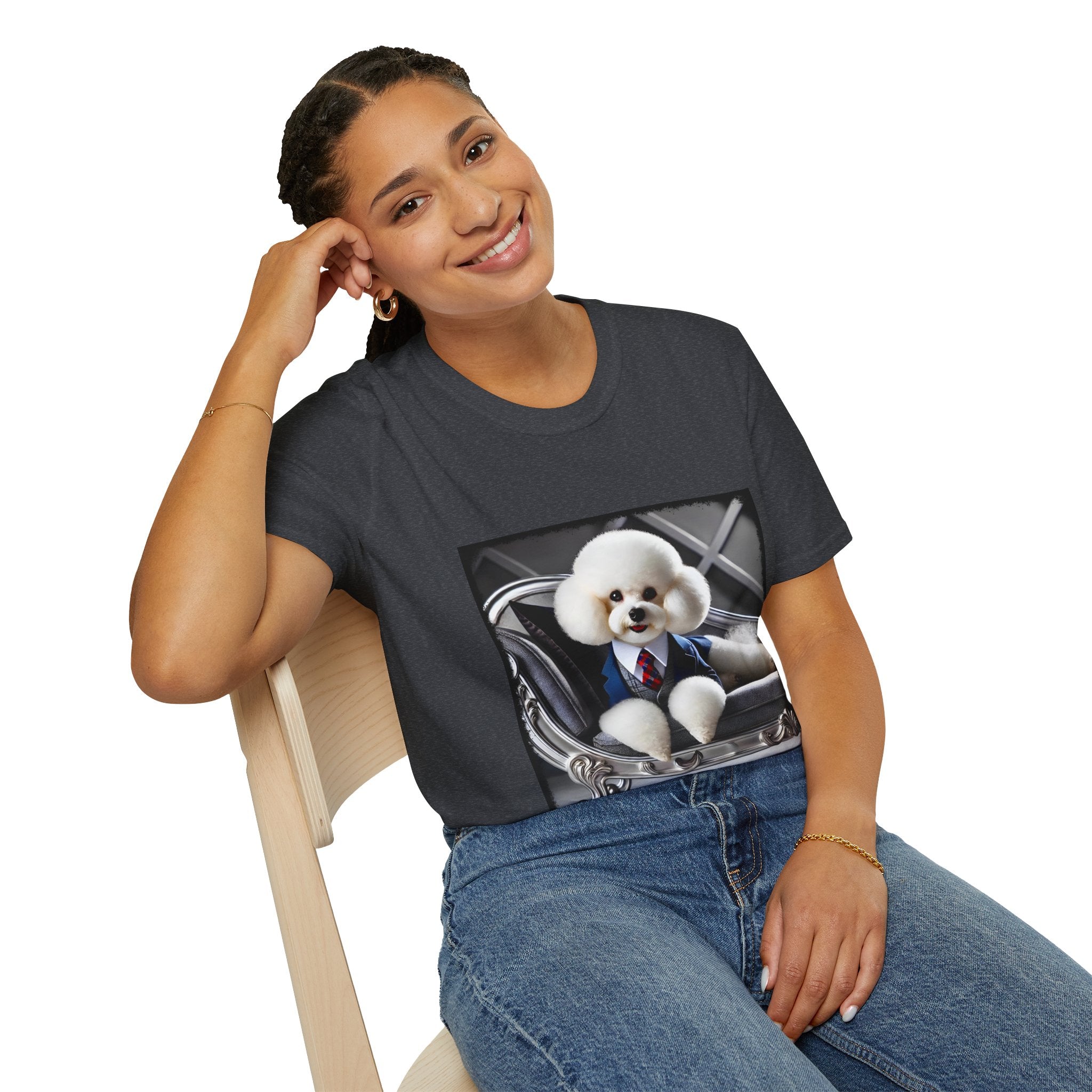 Bichon Frise Mister Fetch | Unisex Dog T-Shirt