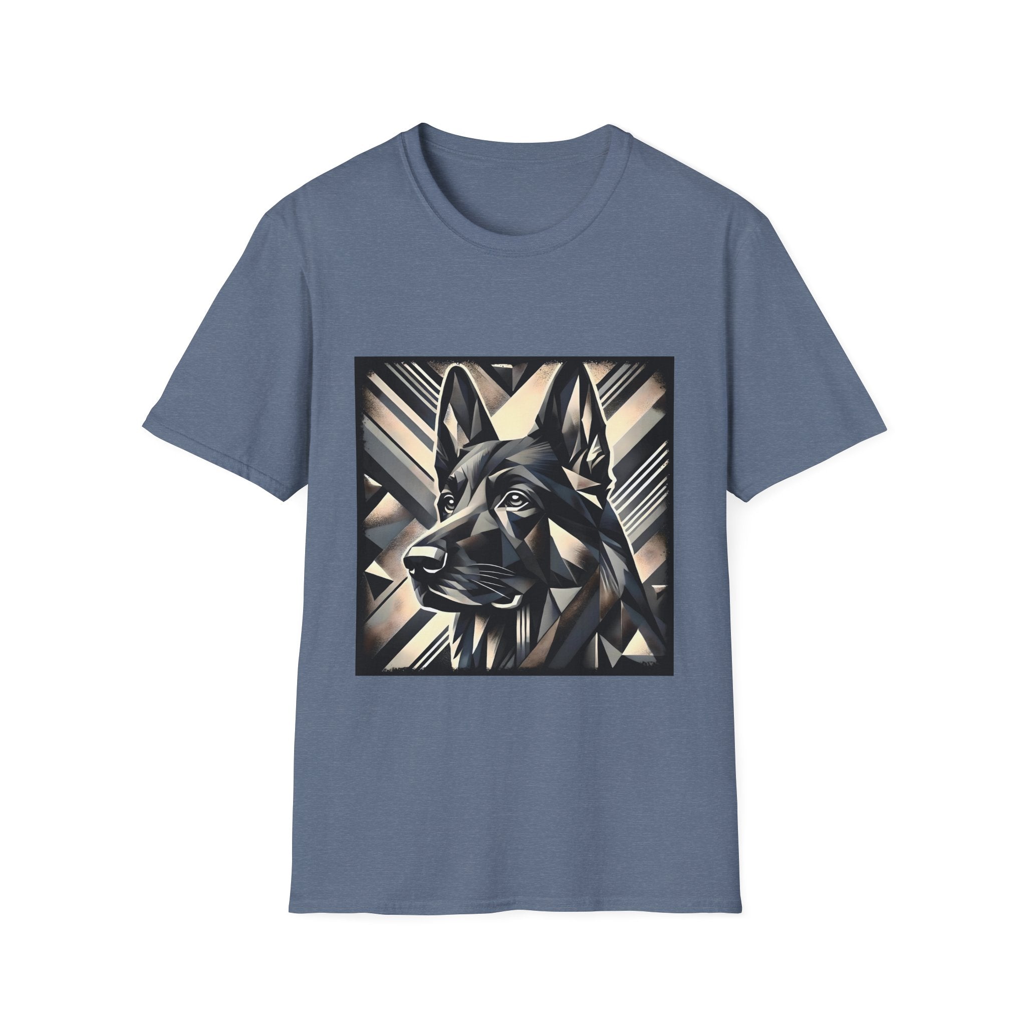 German Shepherd Geometric | Unisex Dog T-Shirt