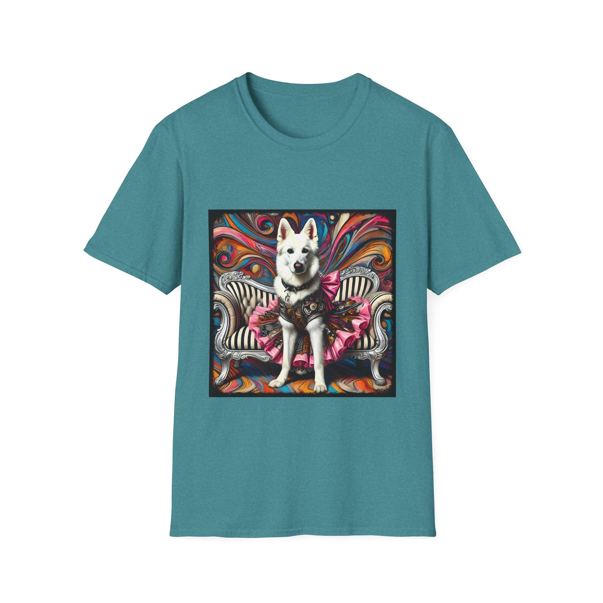 German Shepherd Pink Rocker | Unisex Dog T-Shirt