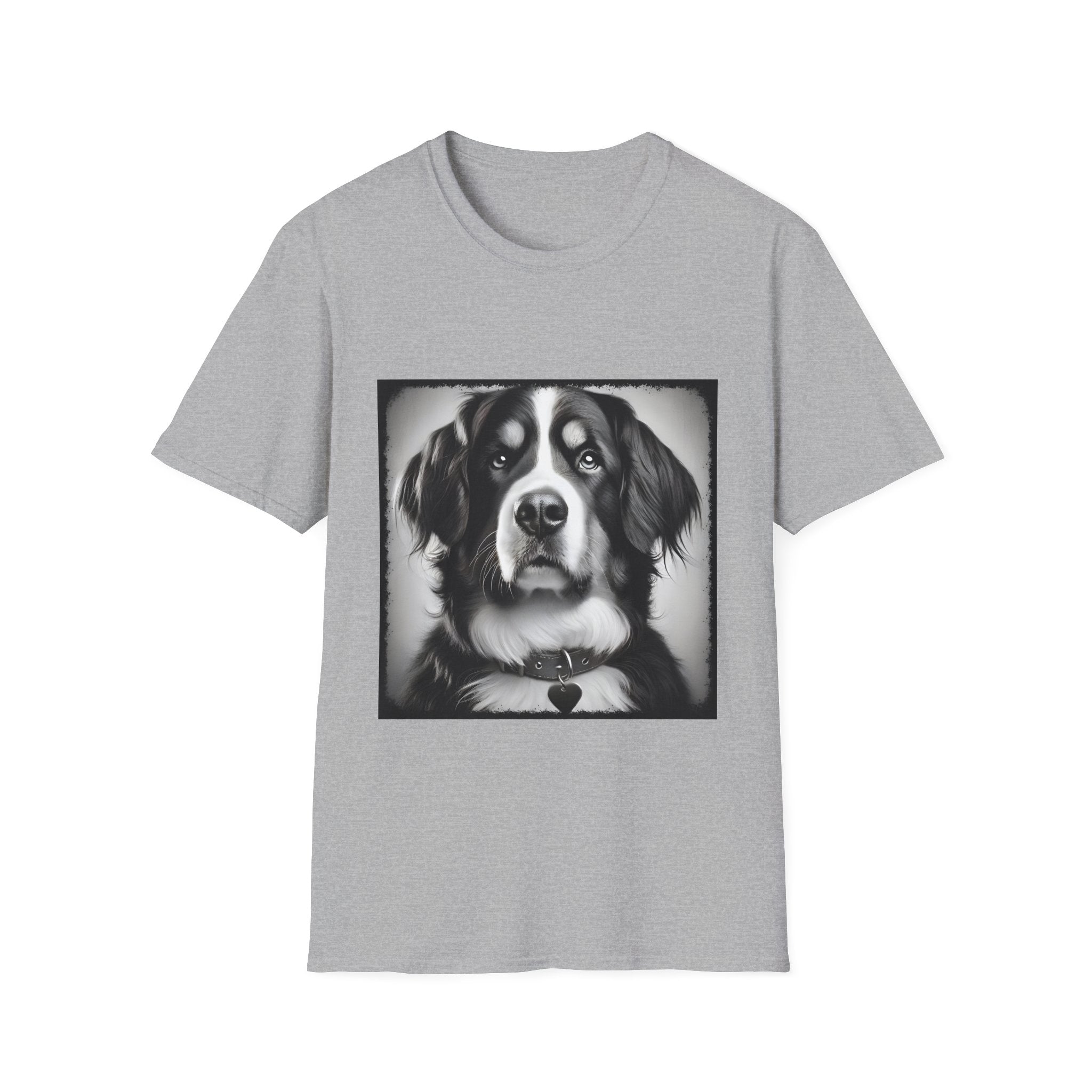 Bernese Mountain Dog Sweet Heart | Unisex Dog T-Shirt