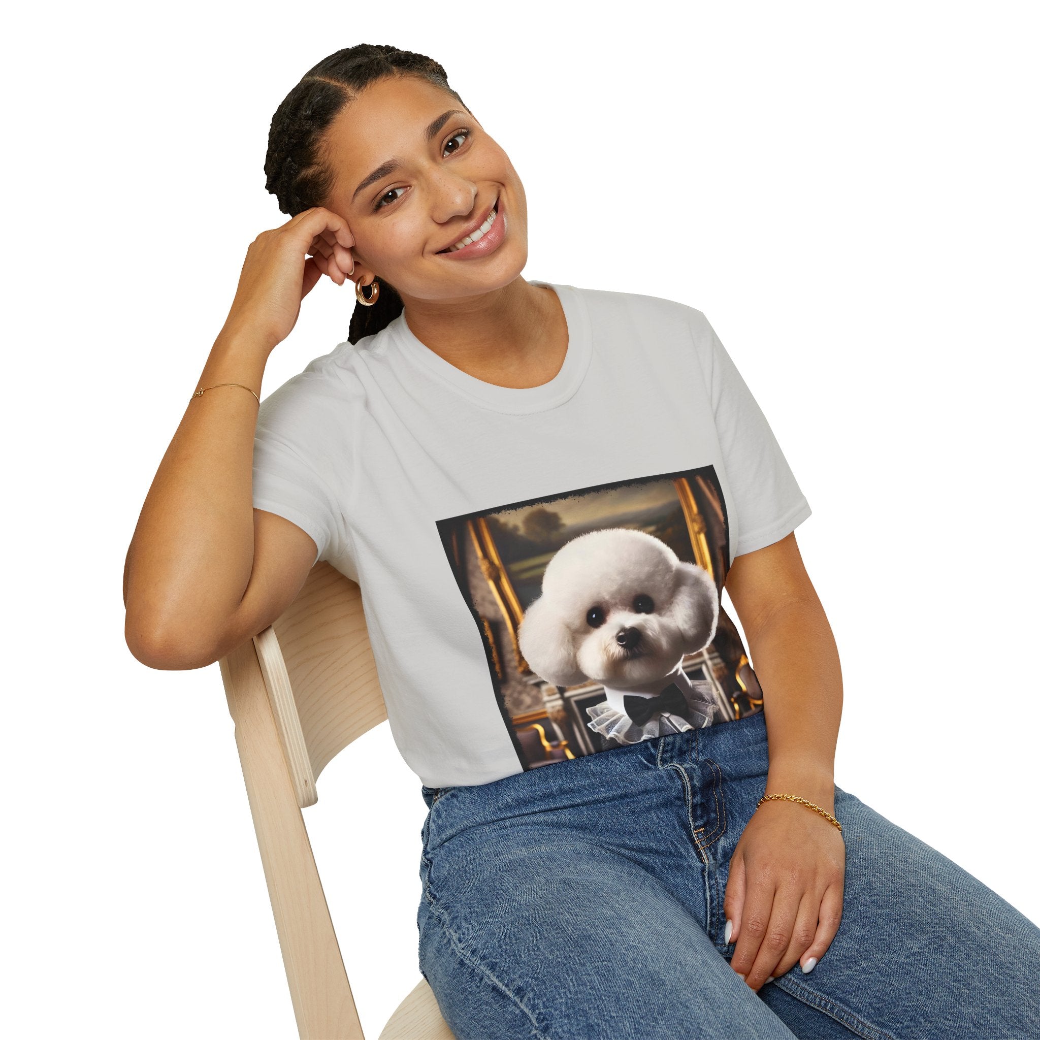Bichon Frise Luxe Lineage | Unisex Dog T-Shirt