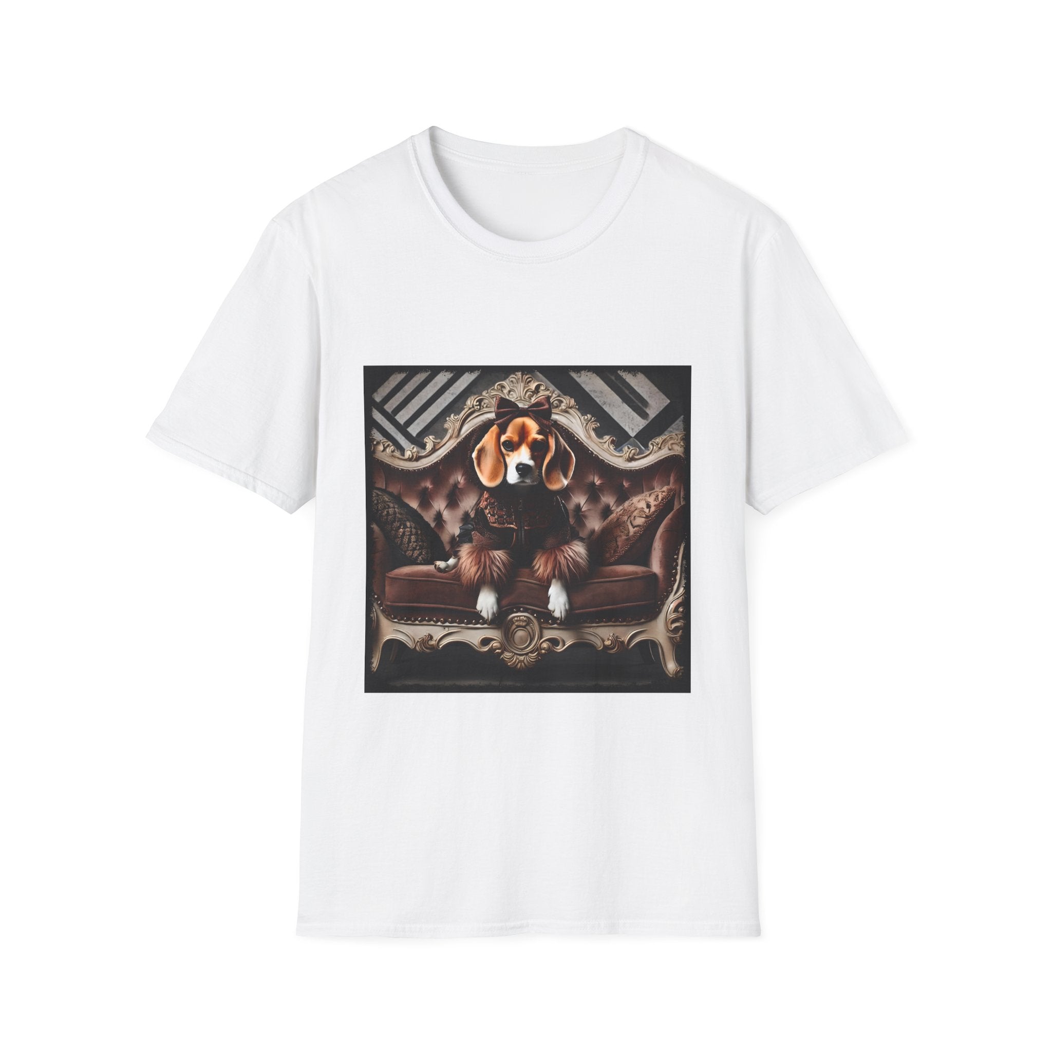 Beagle Fierce Fashionista | Unisex Dog T-Shirt