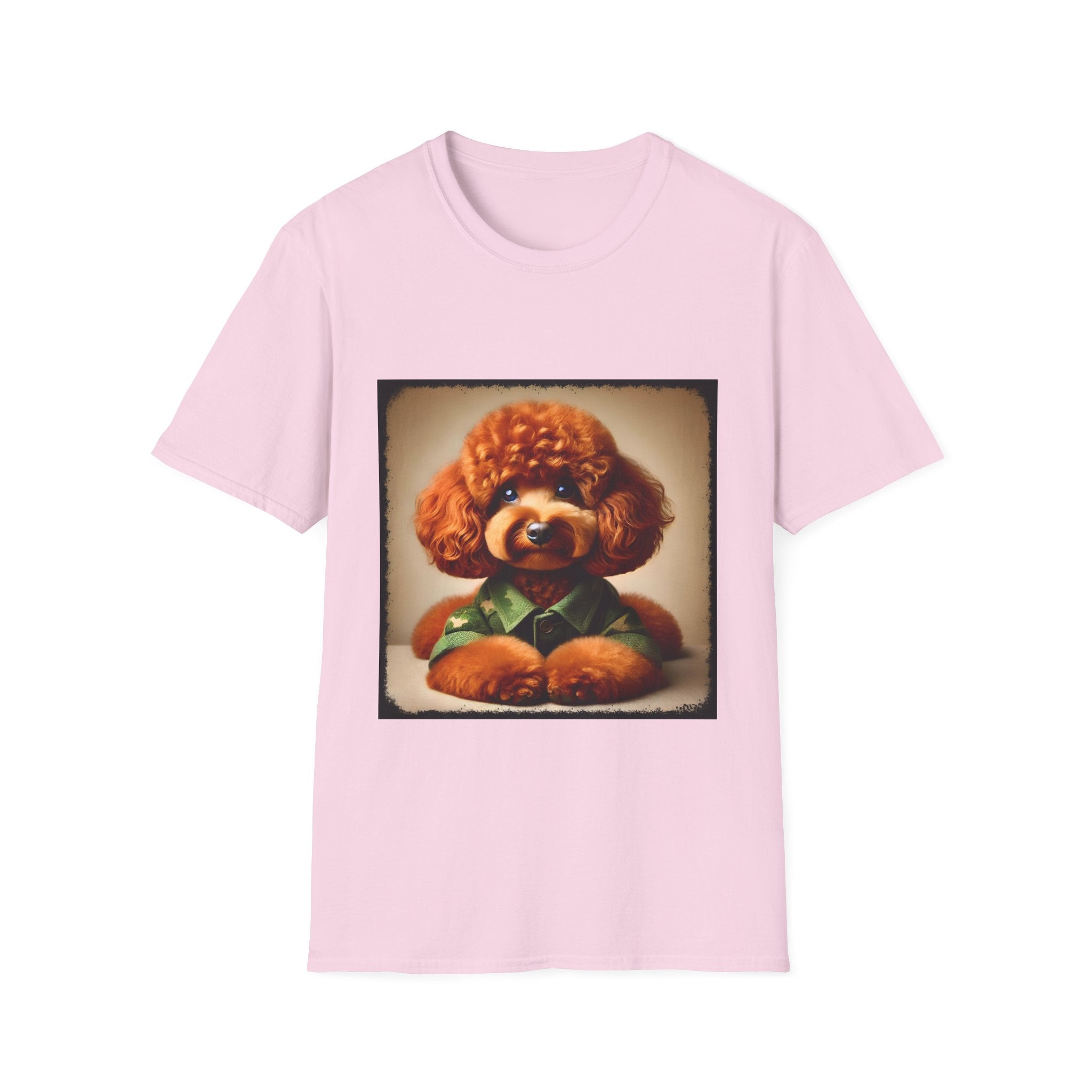 Poodle Tactical Babe | Unisex Dog T-Shirt