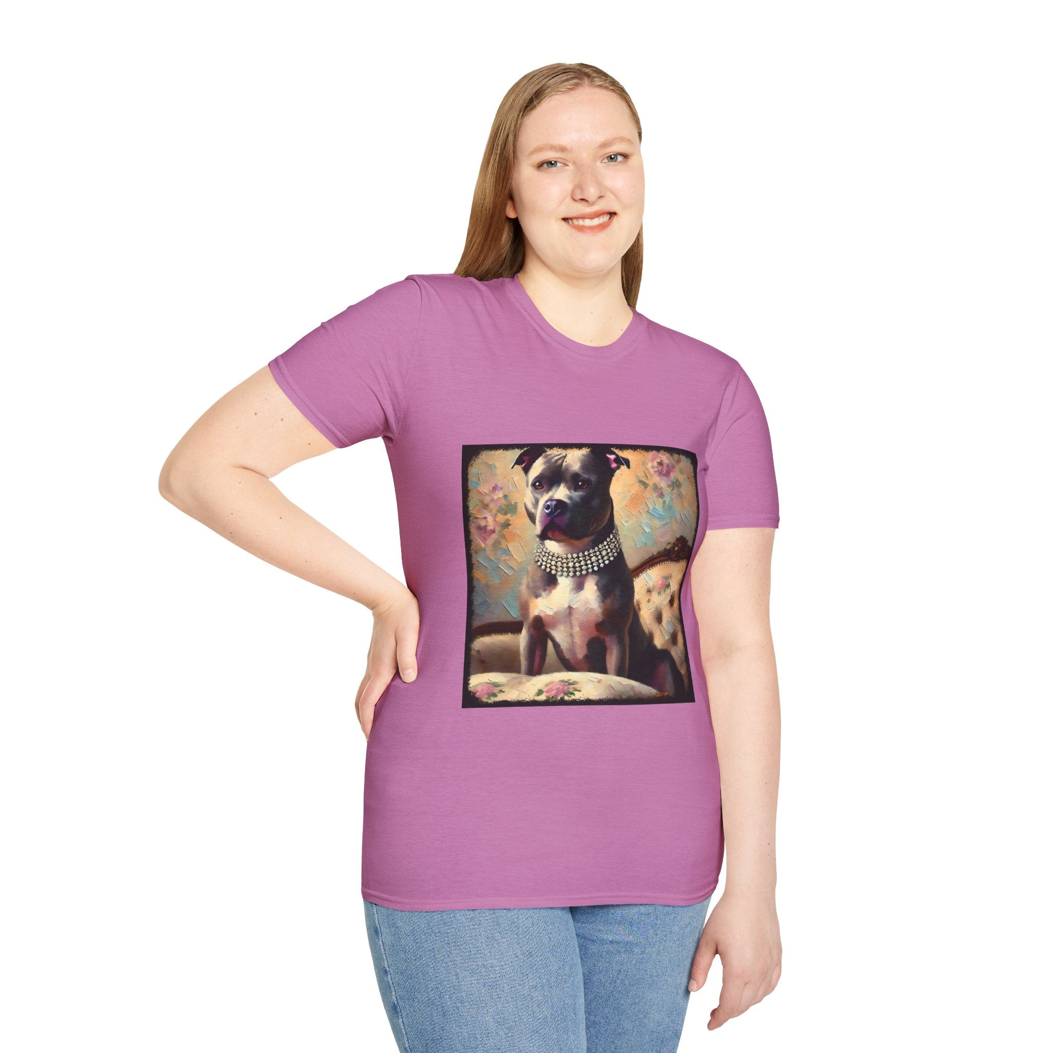 American Pit Bull Terrier Pastel Diamond Classic| Unisex Dog T-Shirt