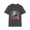 Collie Pink Rocker | Unisex Dog T-Shirt