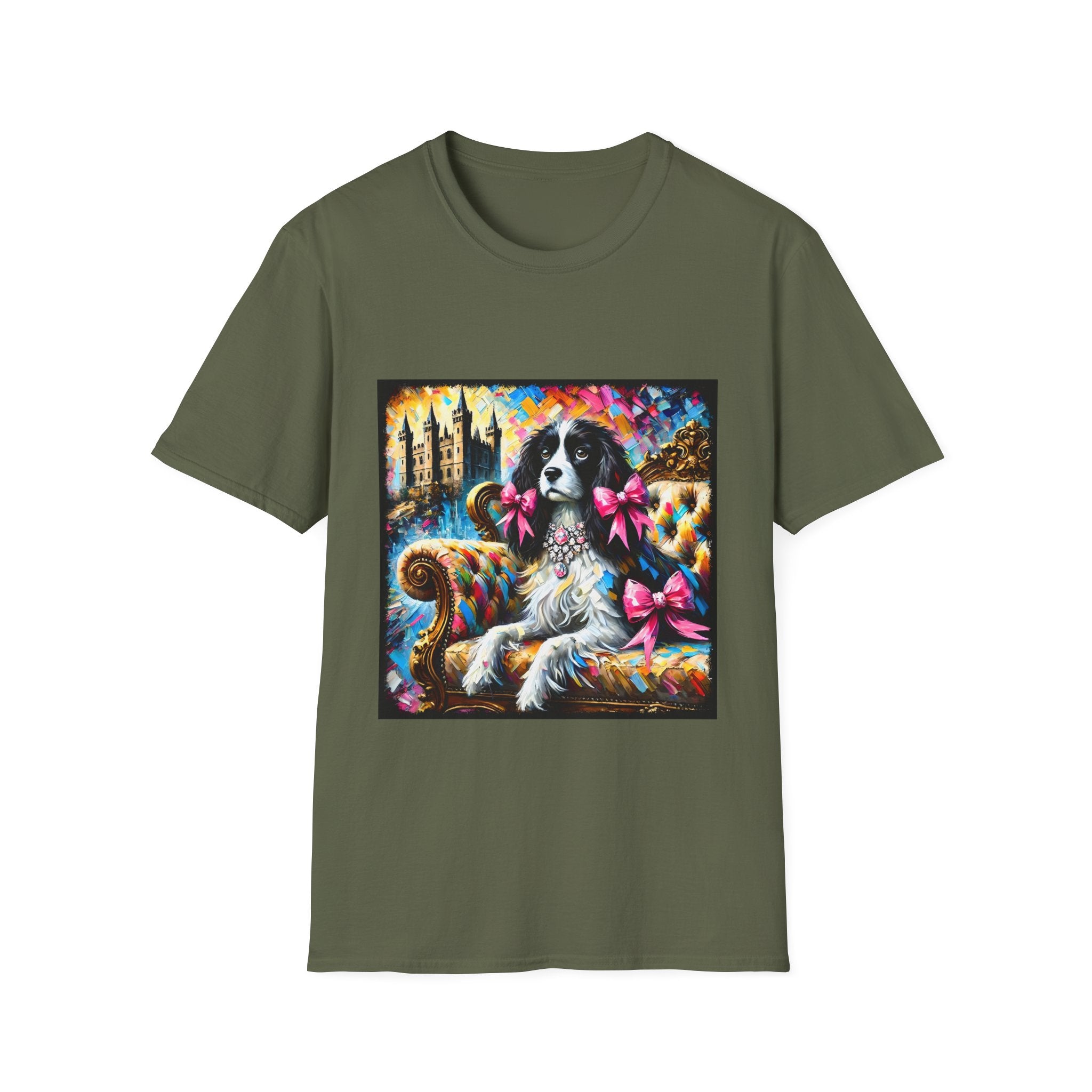 English Springer Spaniel Diamond Princess Classic | Unisex Dog T-Shirt
