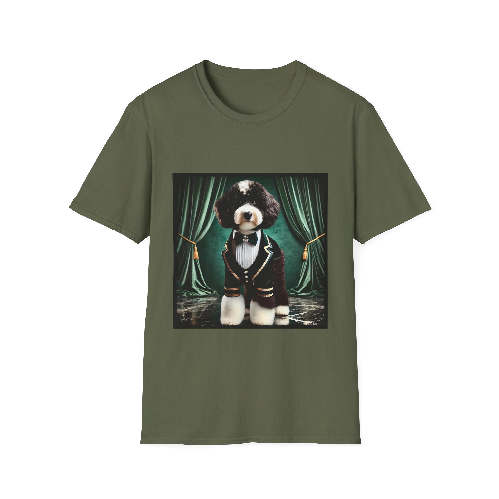 Aussiedoodle Tux Luxe | Unisex Dog T-Shirt