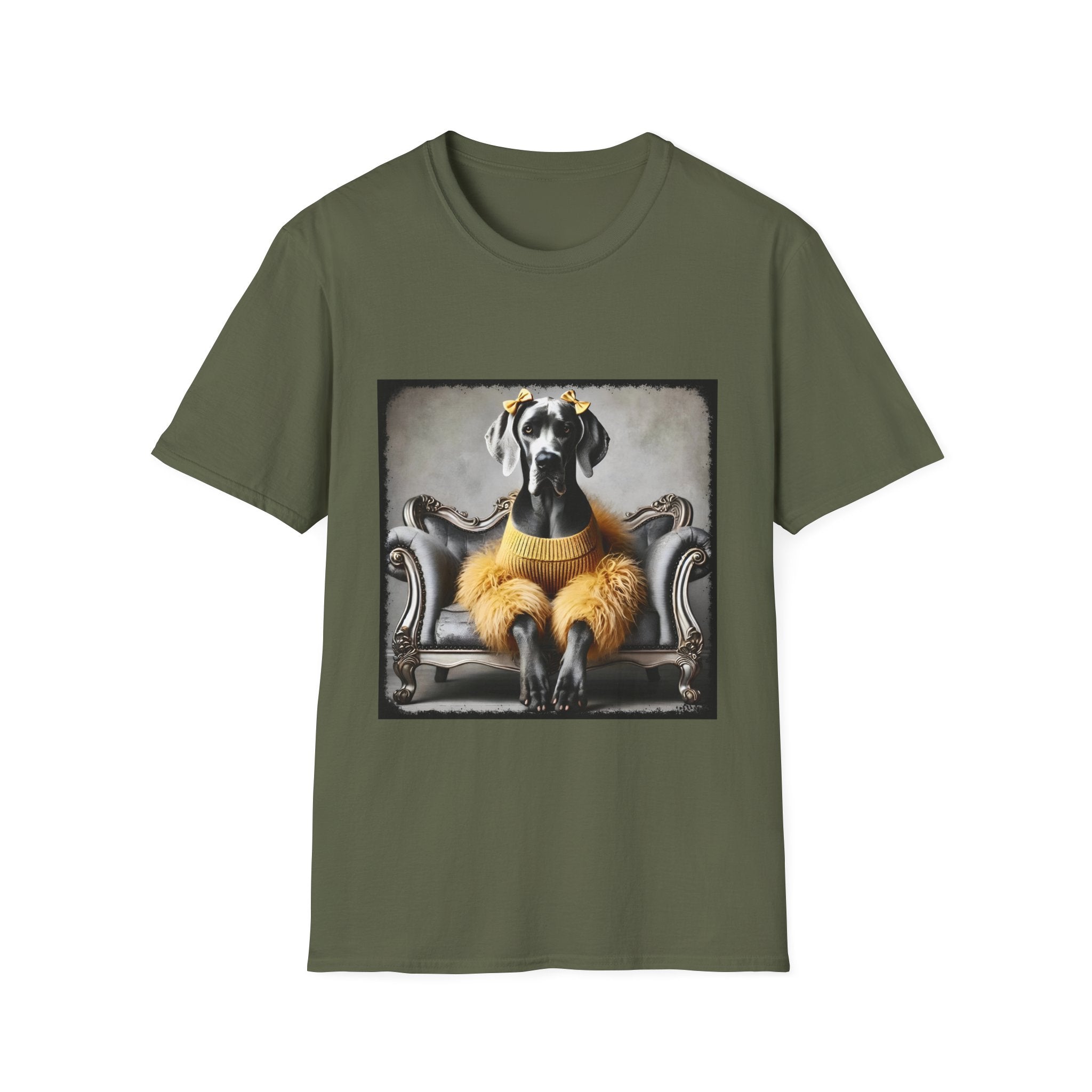 Great Dane Bold Beauty | Unisex Dog T-Shirt