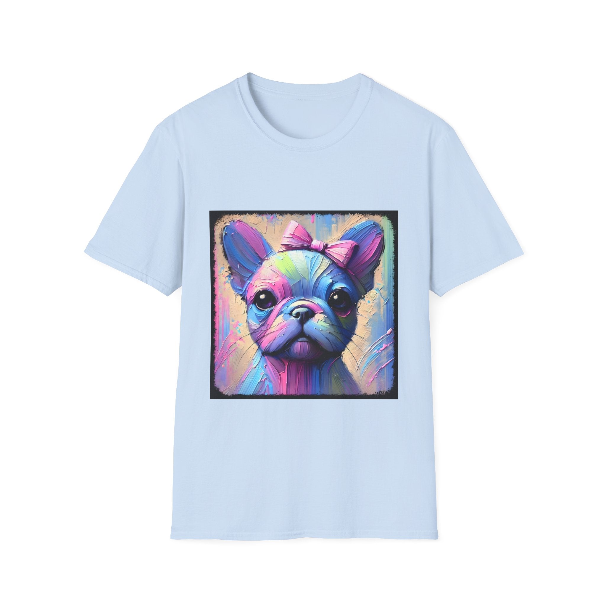 French Bulldog Neon Classic | Unisex Dog T-Shirt