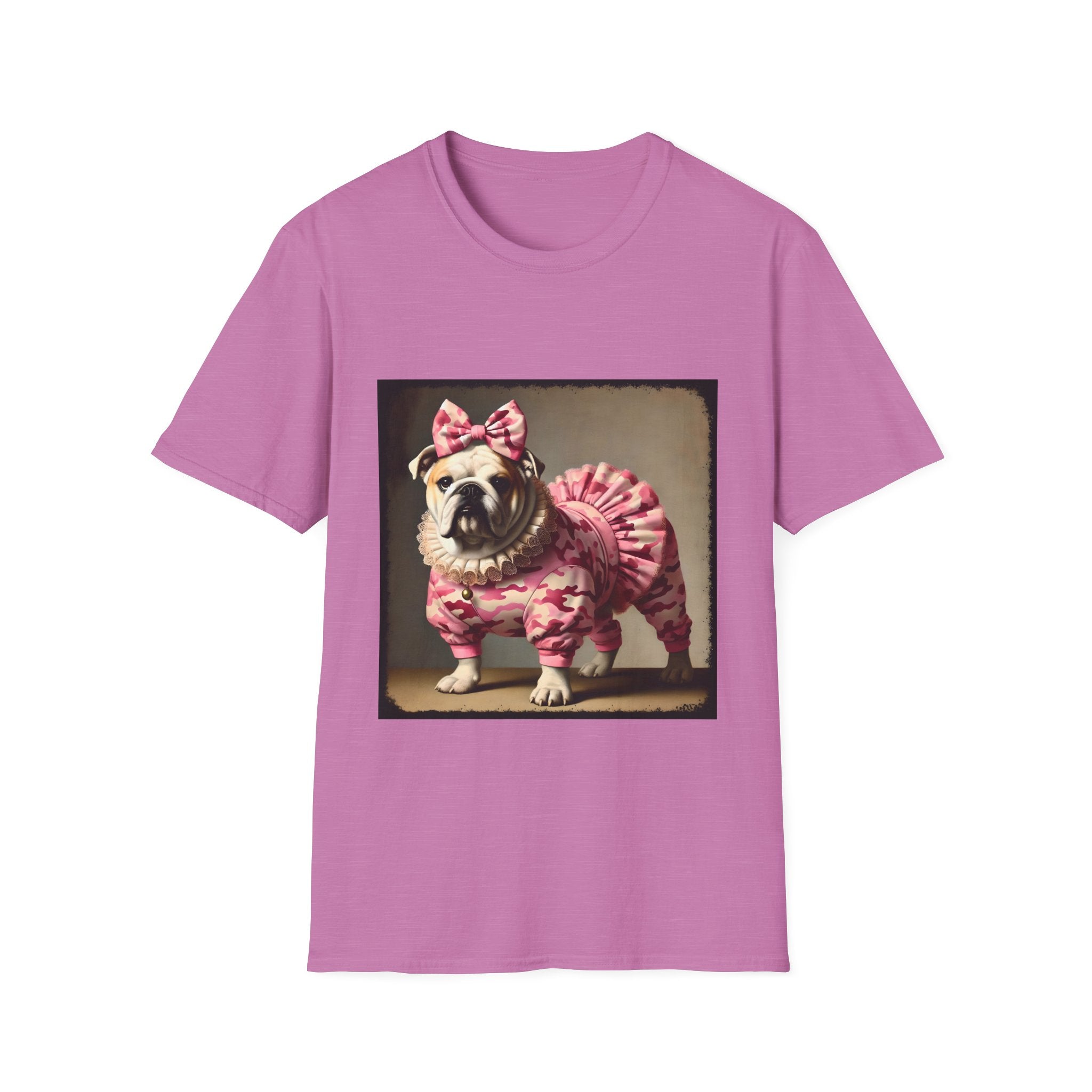 Bulldog Camo Cutie II | Unisex Dog T-Shirt