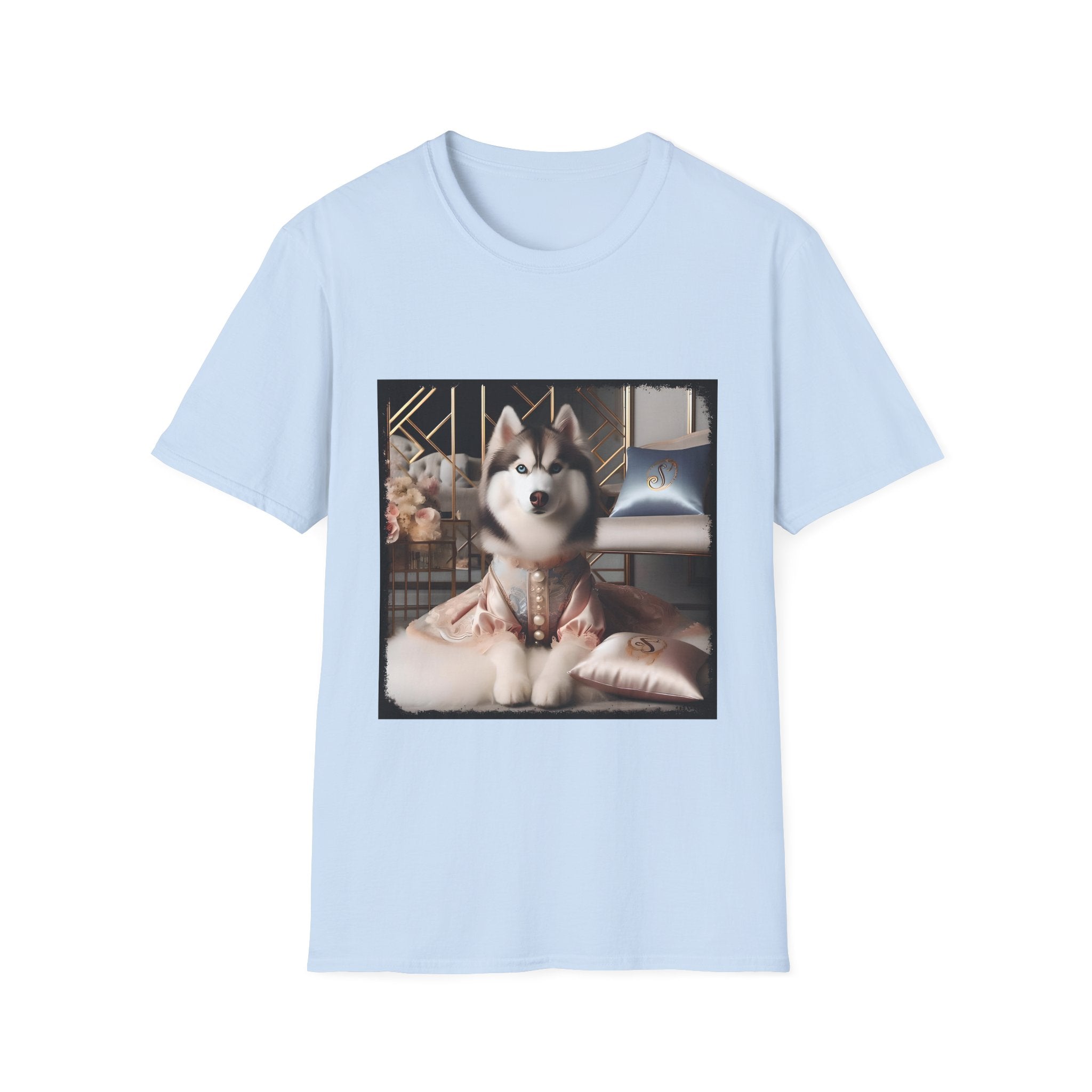 Siberian Husky Satin Diva | Unisex Dog T-Shirt
