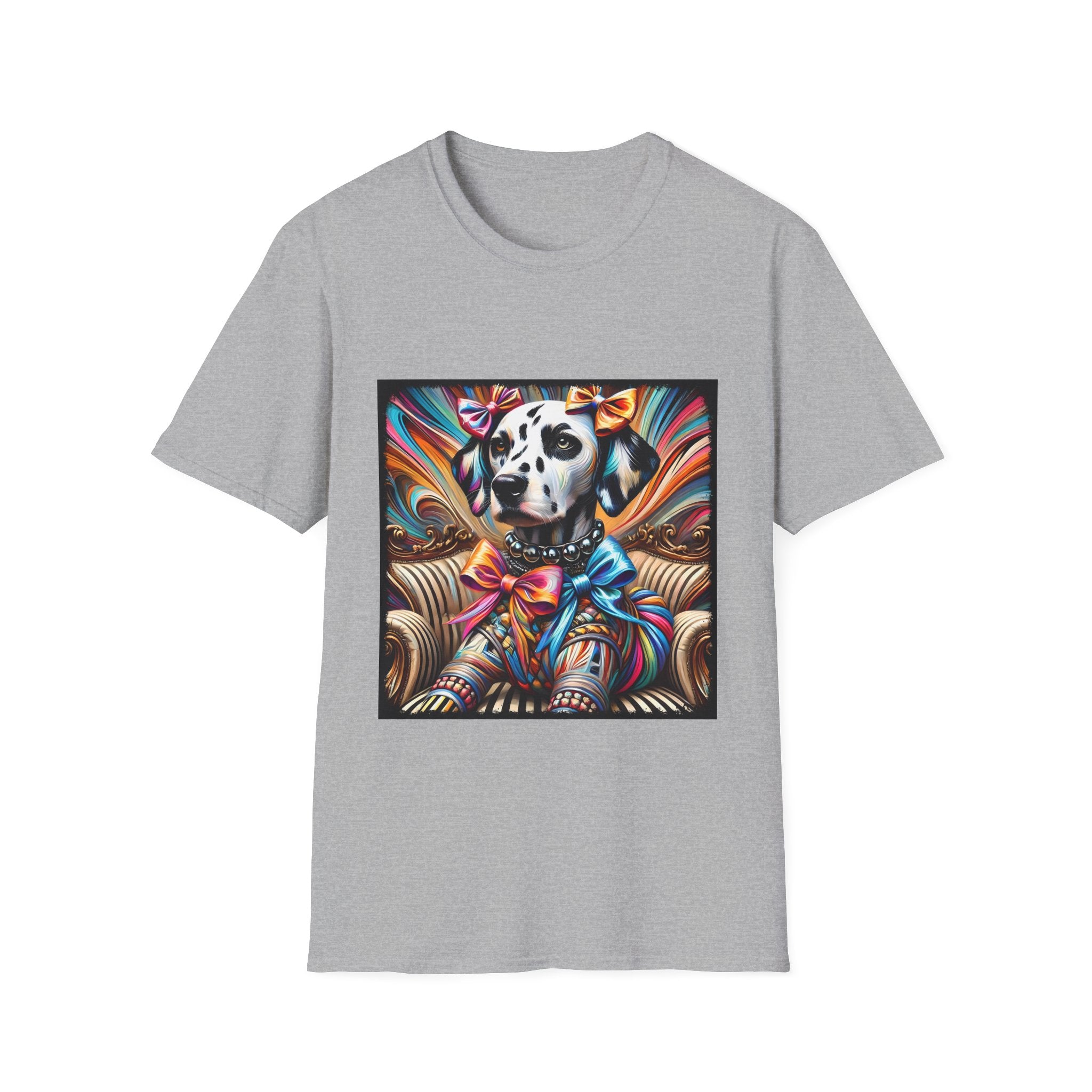 Dalmatian Vivid Rocker  | Unisex Dog T-Shirt