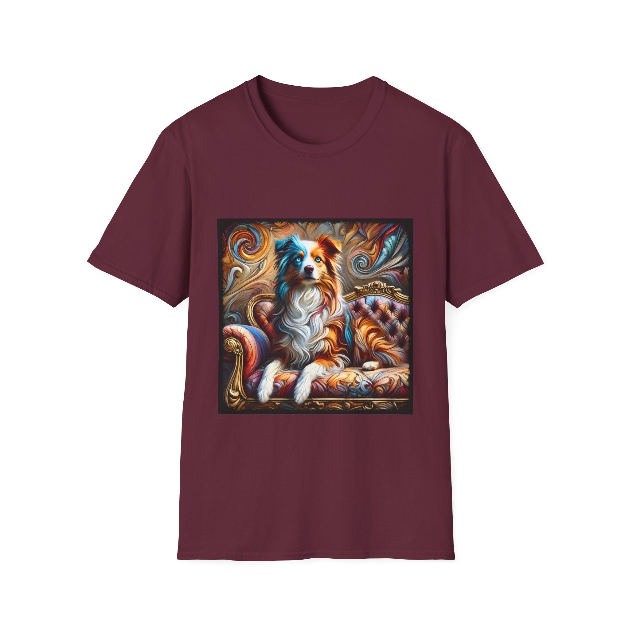 Miniature American Shepherd Bold Swirl |  Unisex Dog T-Shirt