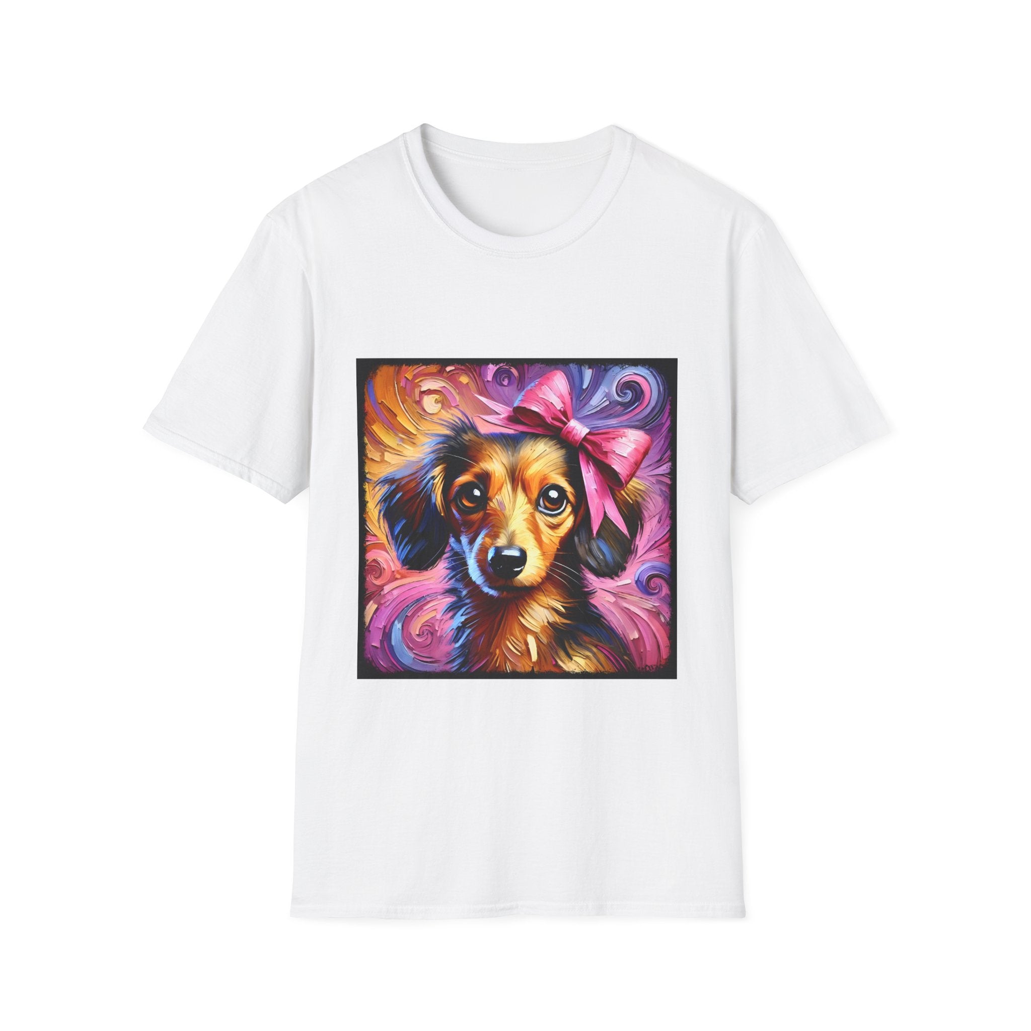 Dachshund Beautiful Swirl | Unisex Dog T-Shirt