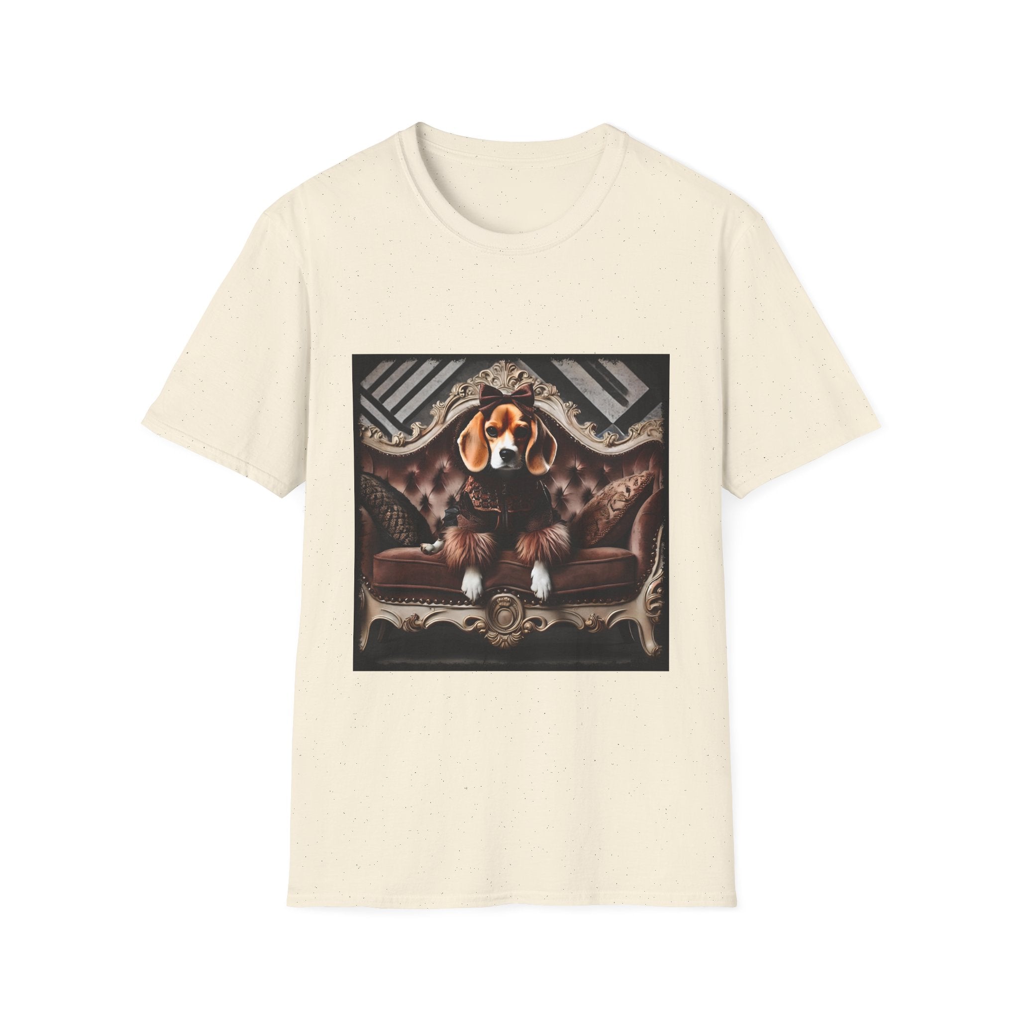 Beagle Fierce Fashionista | Unisex Dog T-Shirt