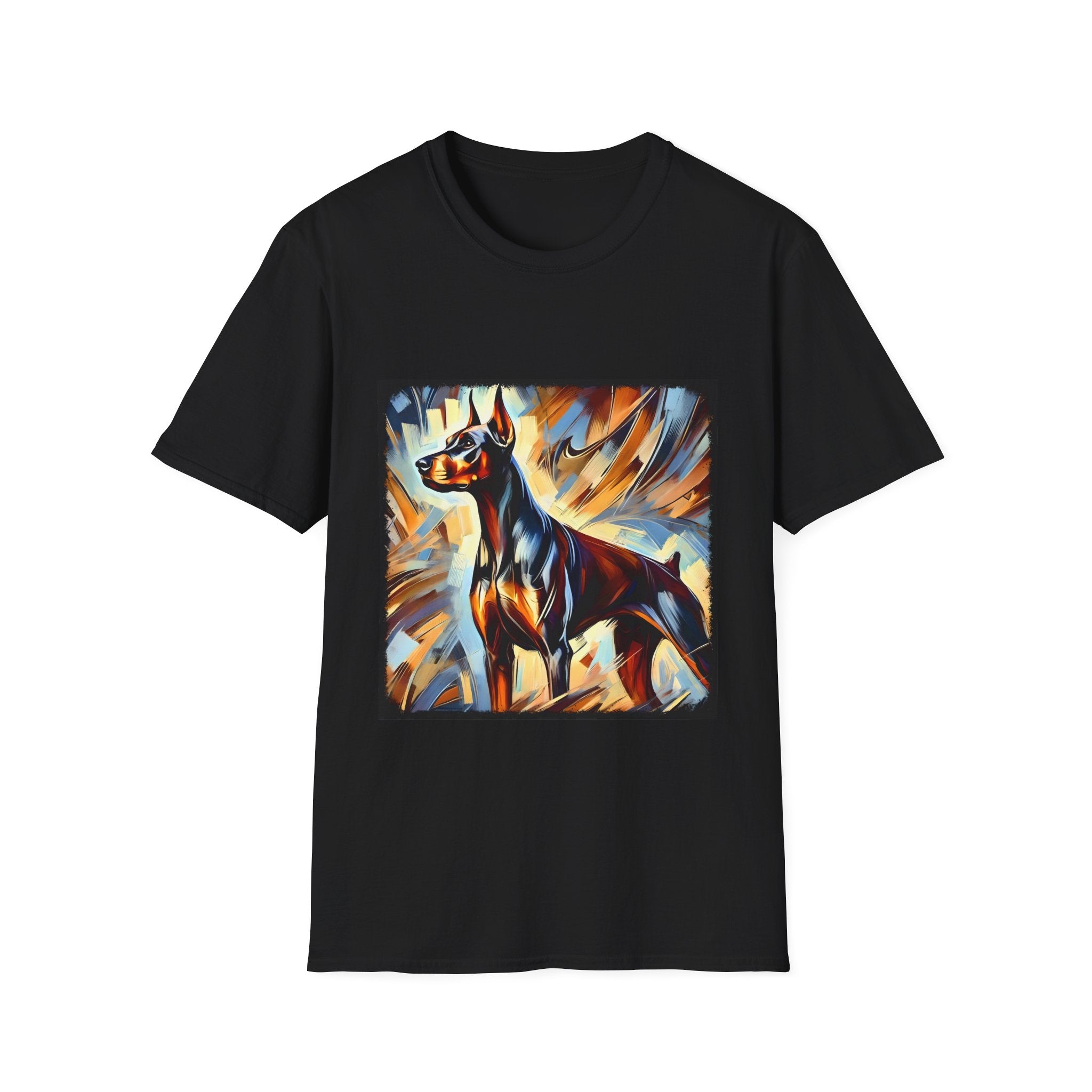 Doberman Pinscher Fire Classic | Unisex Dog T-Shirt