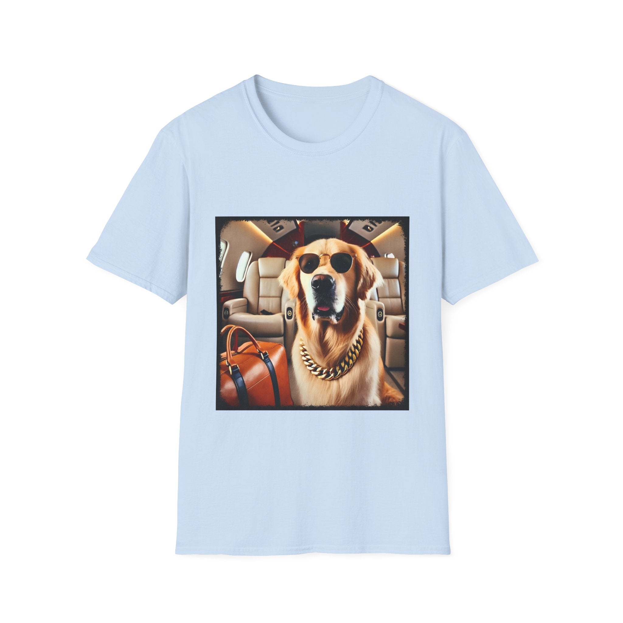 Golden Retriever Billionaire Class  | Unisex Dog T-Shirt