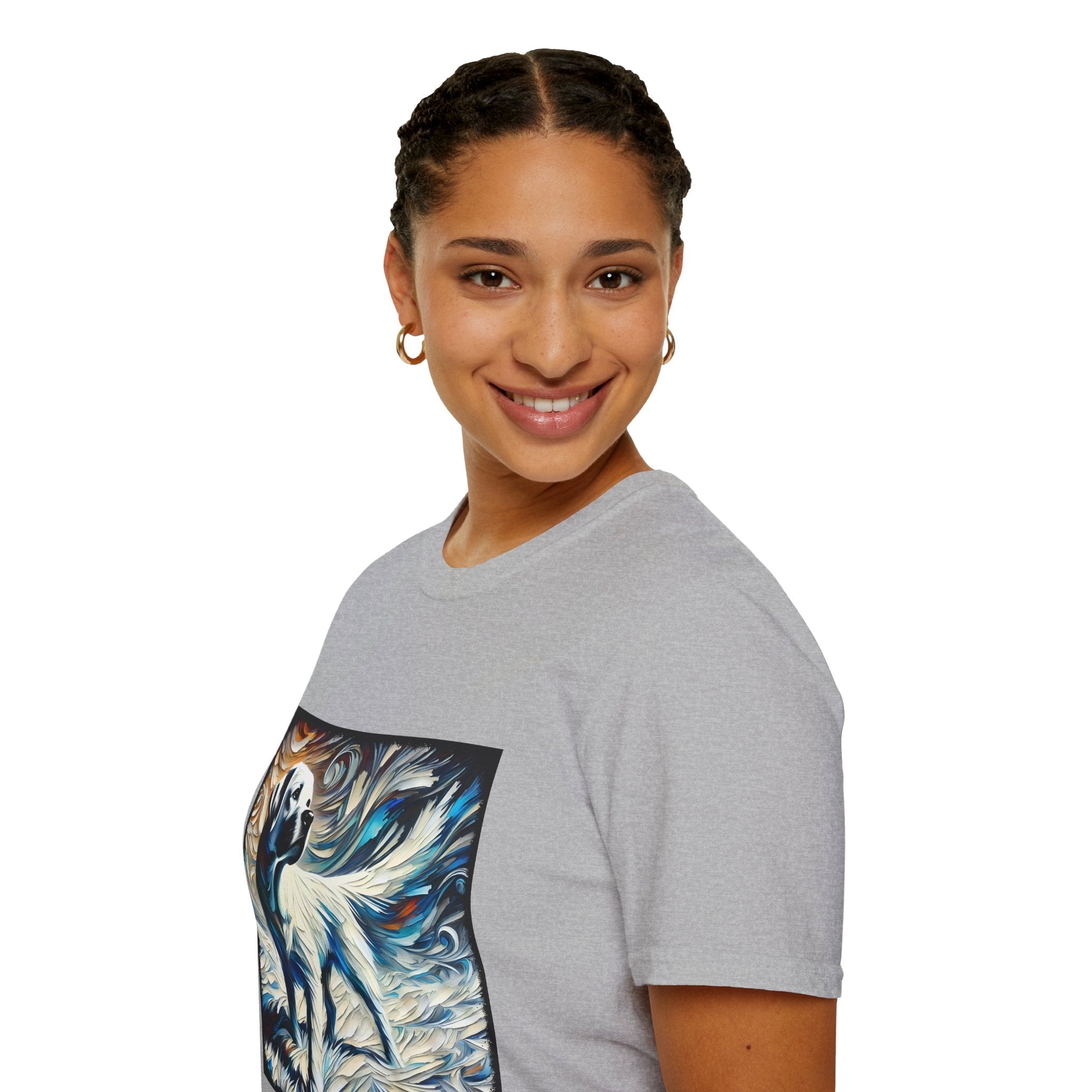 Labrador Retriever Snow Swirl | Unisex Dog T-Shirt