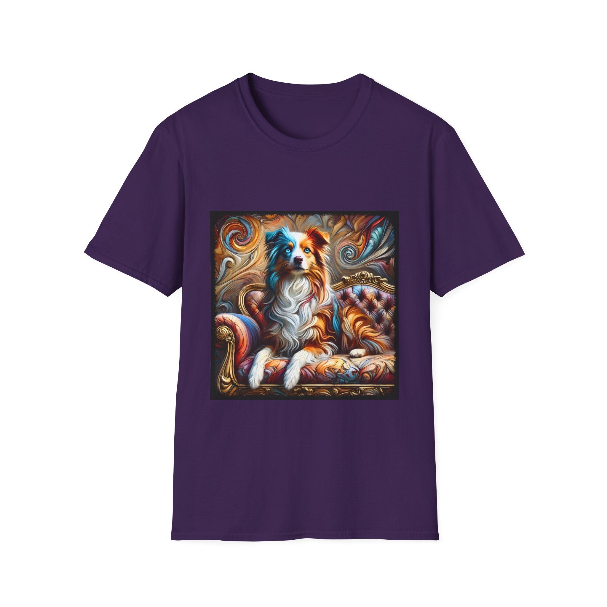 Miniature American Shepherd Bold Swirl |  Unisex Dog T-Shirt